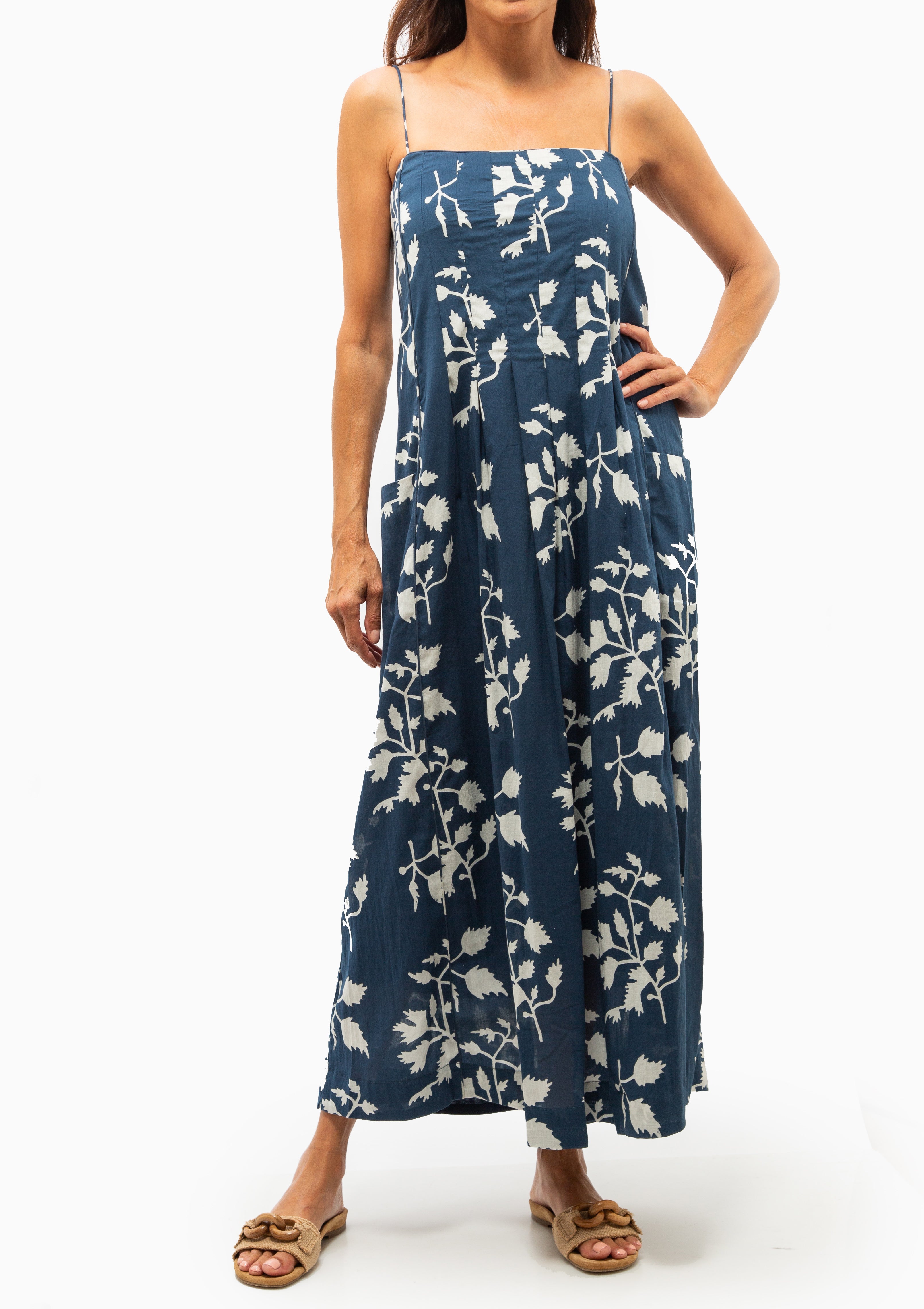 Zuma Dress | Navy Fig