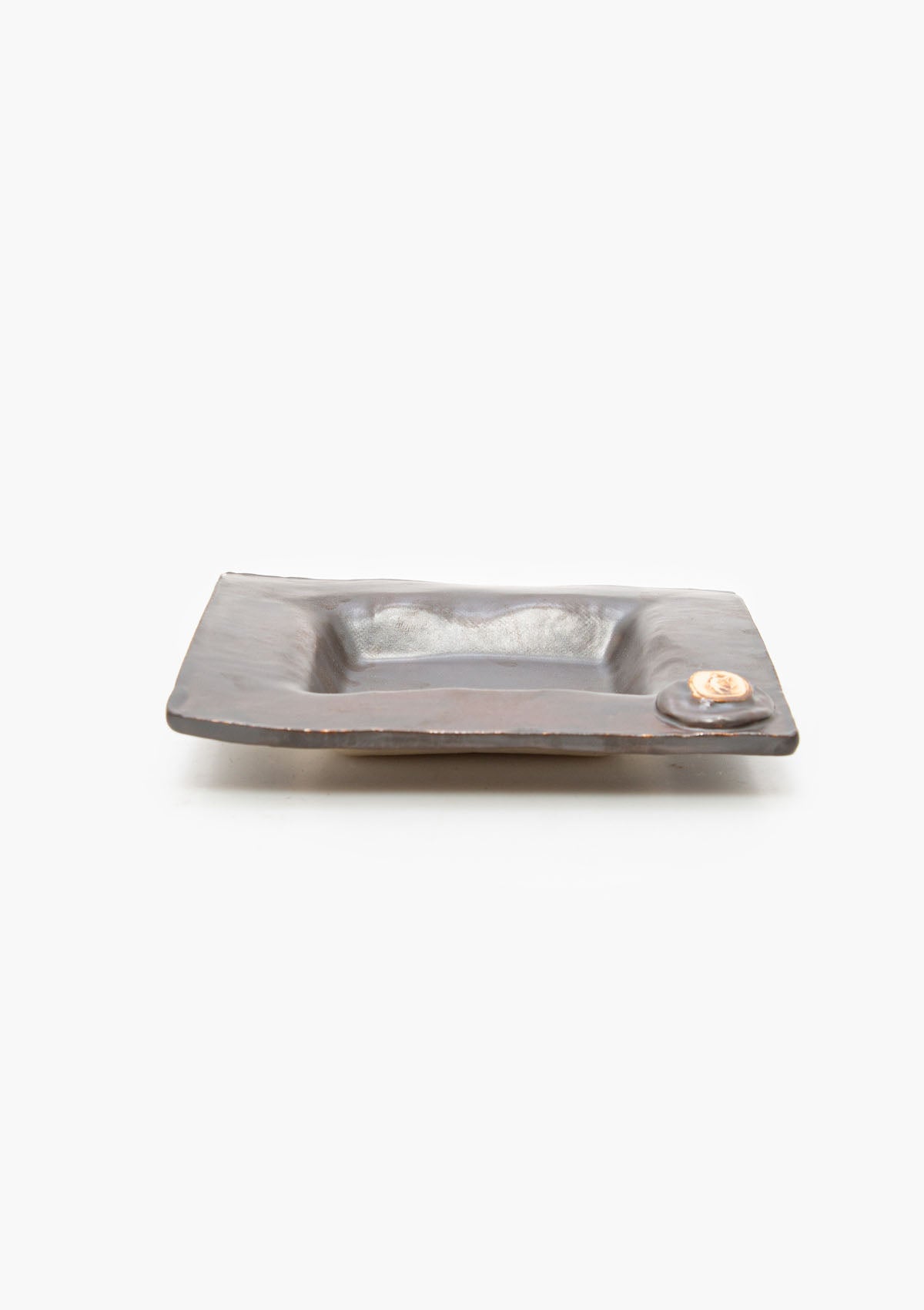 Ballerina Anna Square Dish | Black Walnut