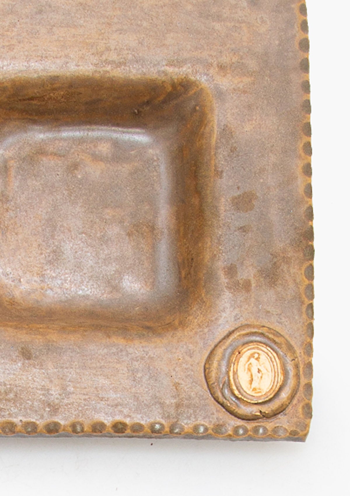 Ceres Anna Square Dish | Leather