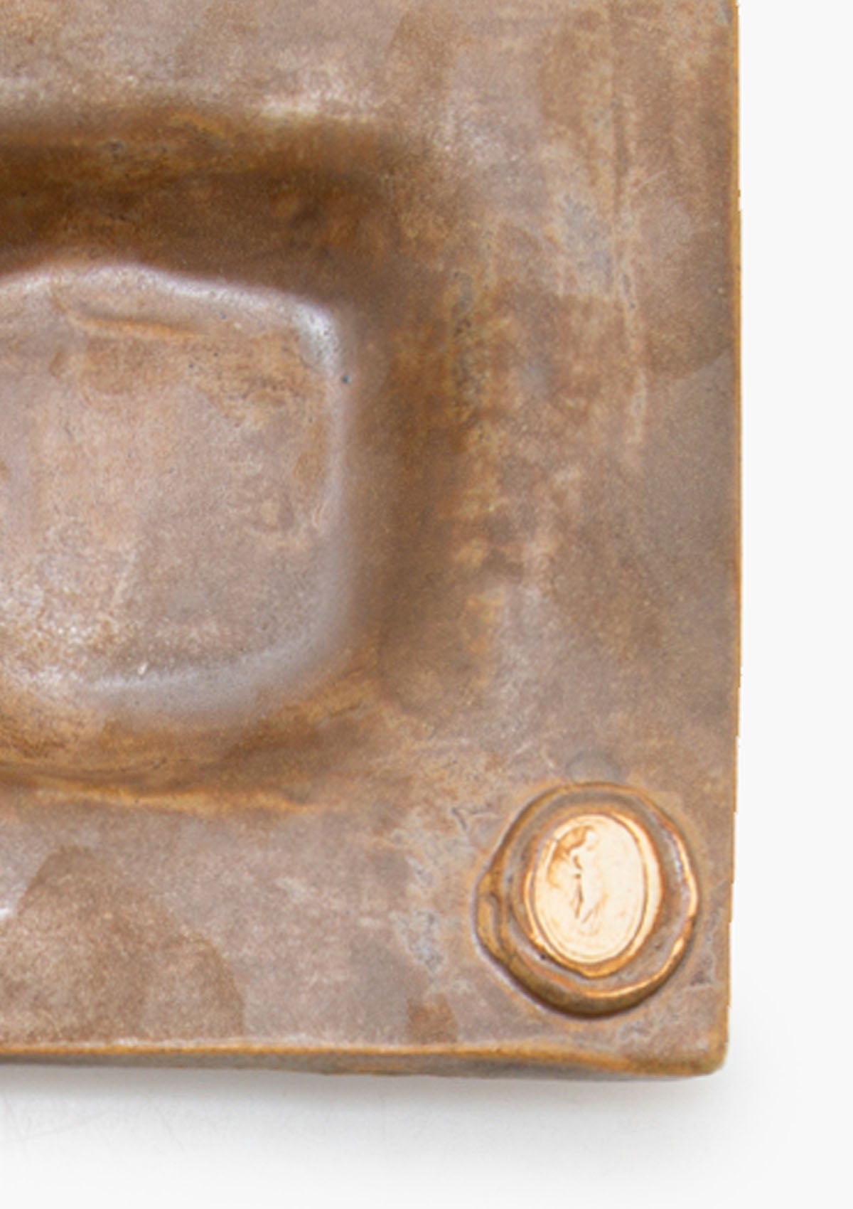 Melpomene Anna Square Dish | Leather