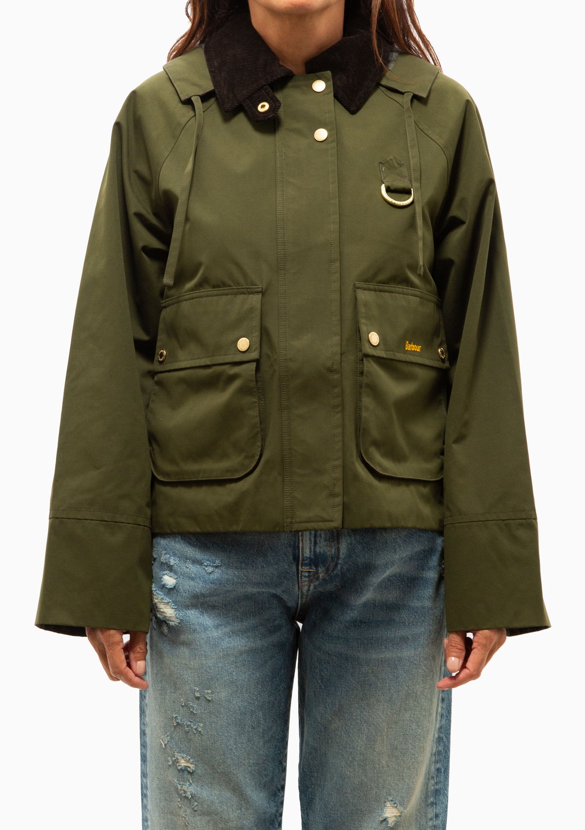 Terrington Showerproof Jacket | Olive/Shadow Classic