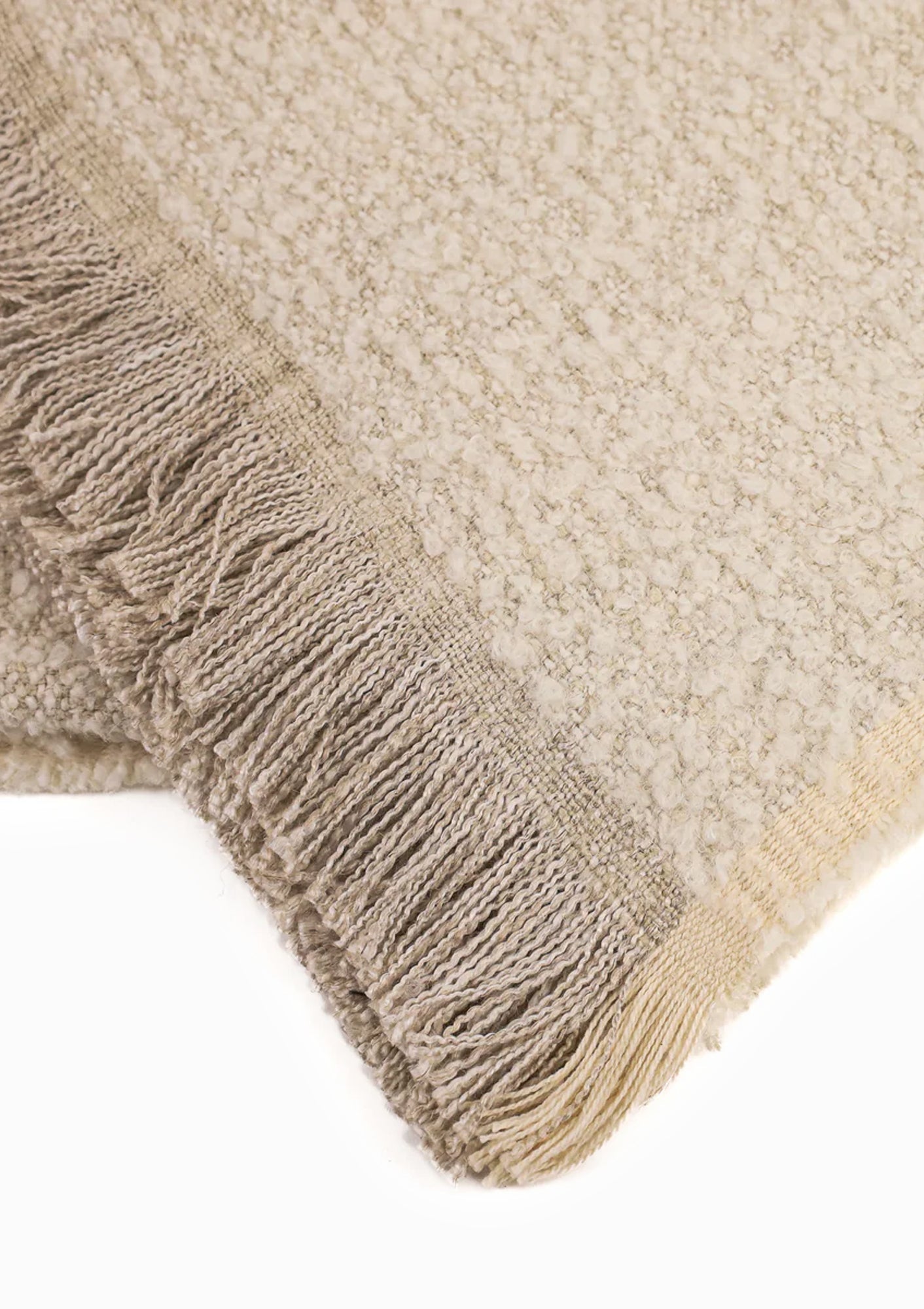 Bell Throw, Natural/Cream | 71" x 51"