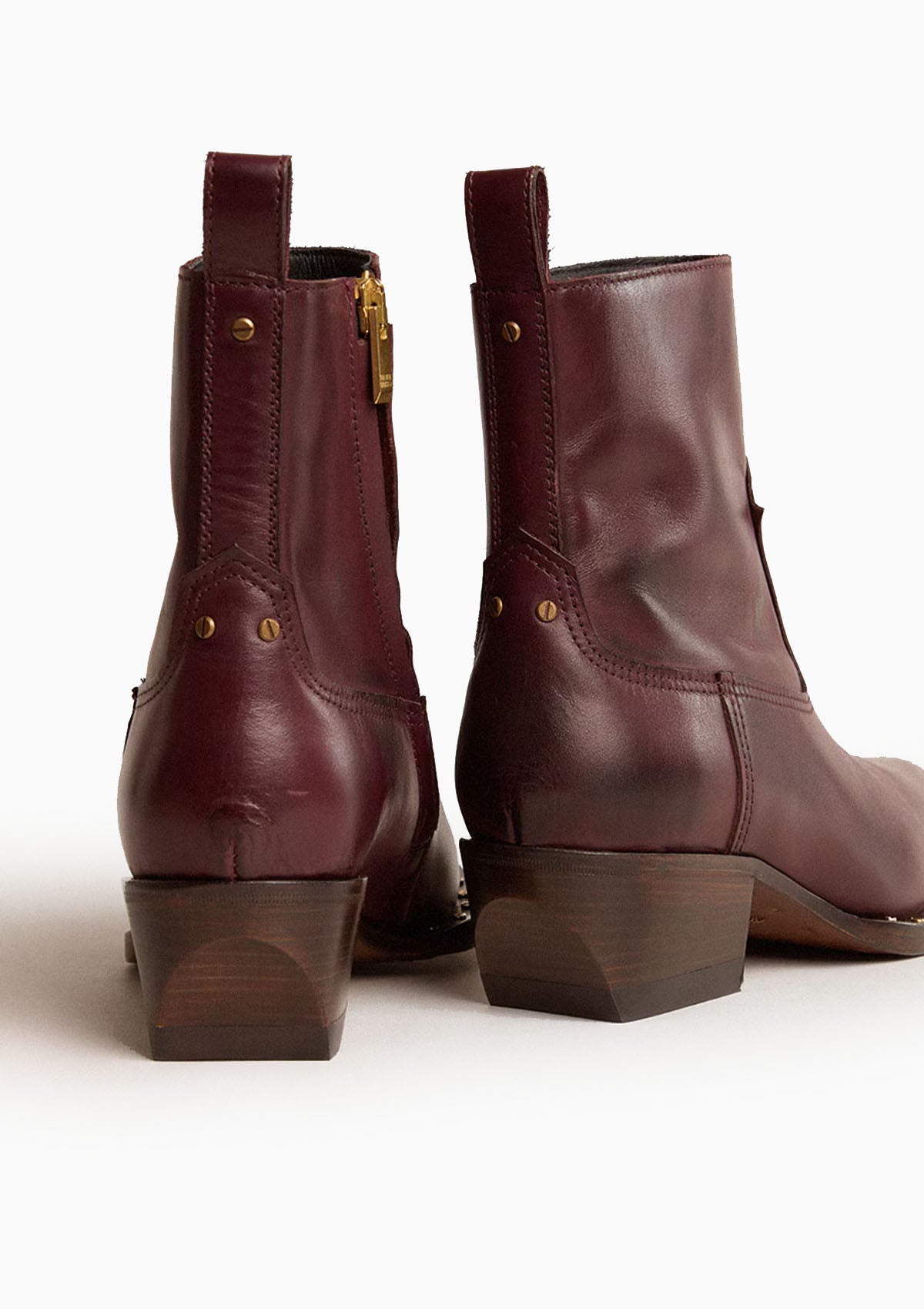 Debbie Low Boot | Bordeaux