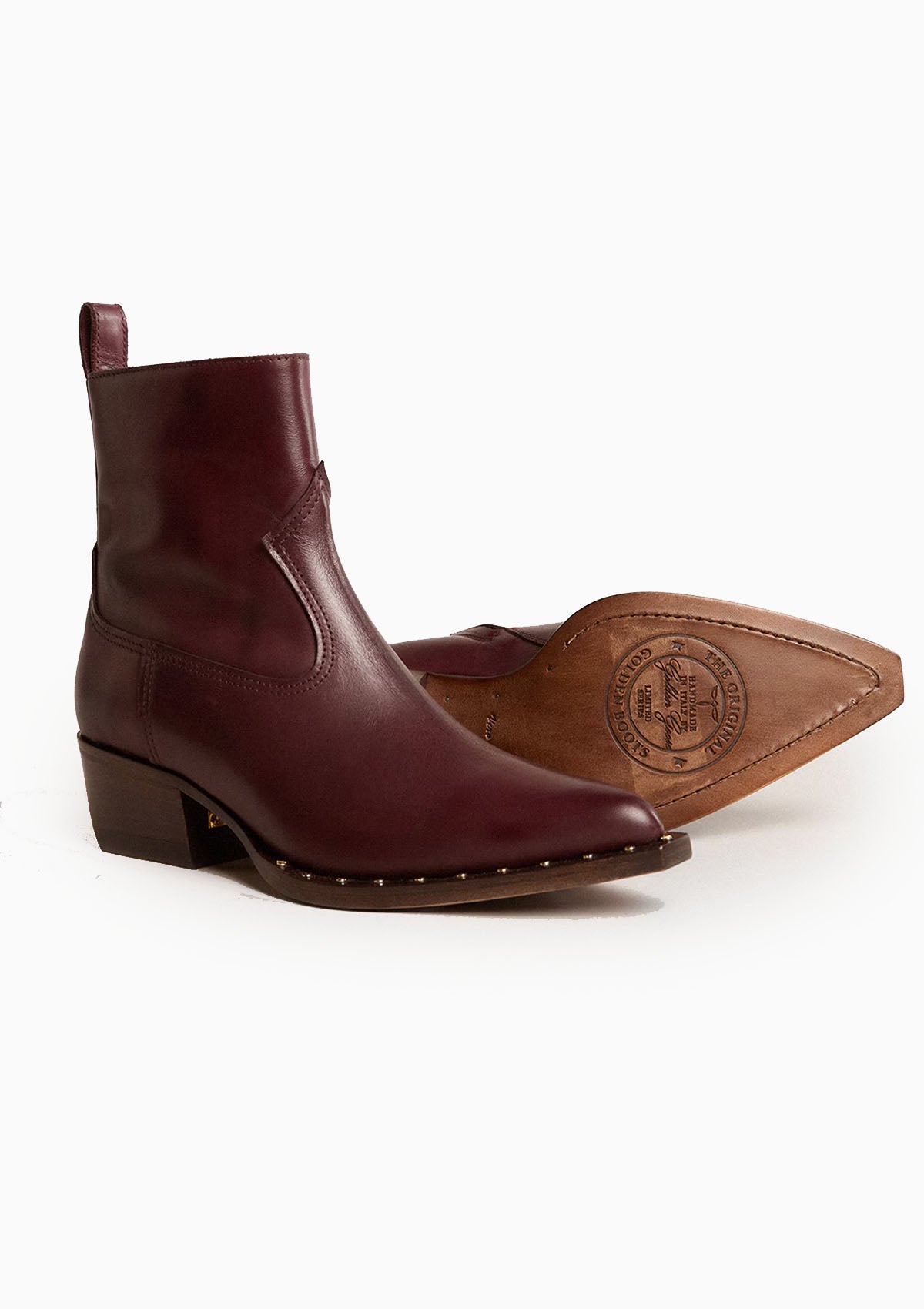 Debbie Low Boot | Bordeaux