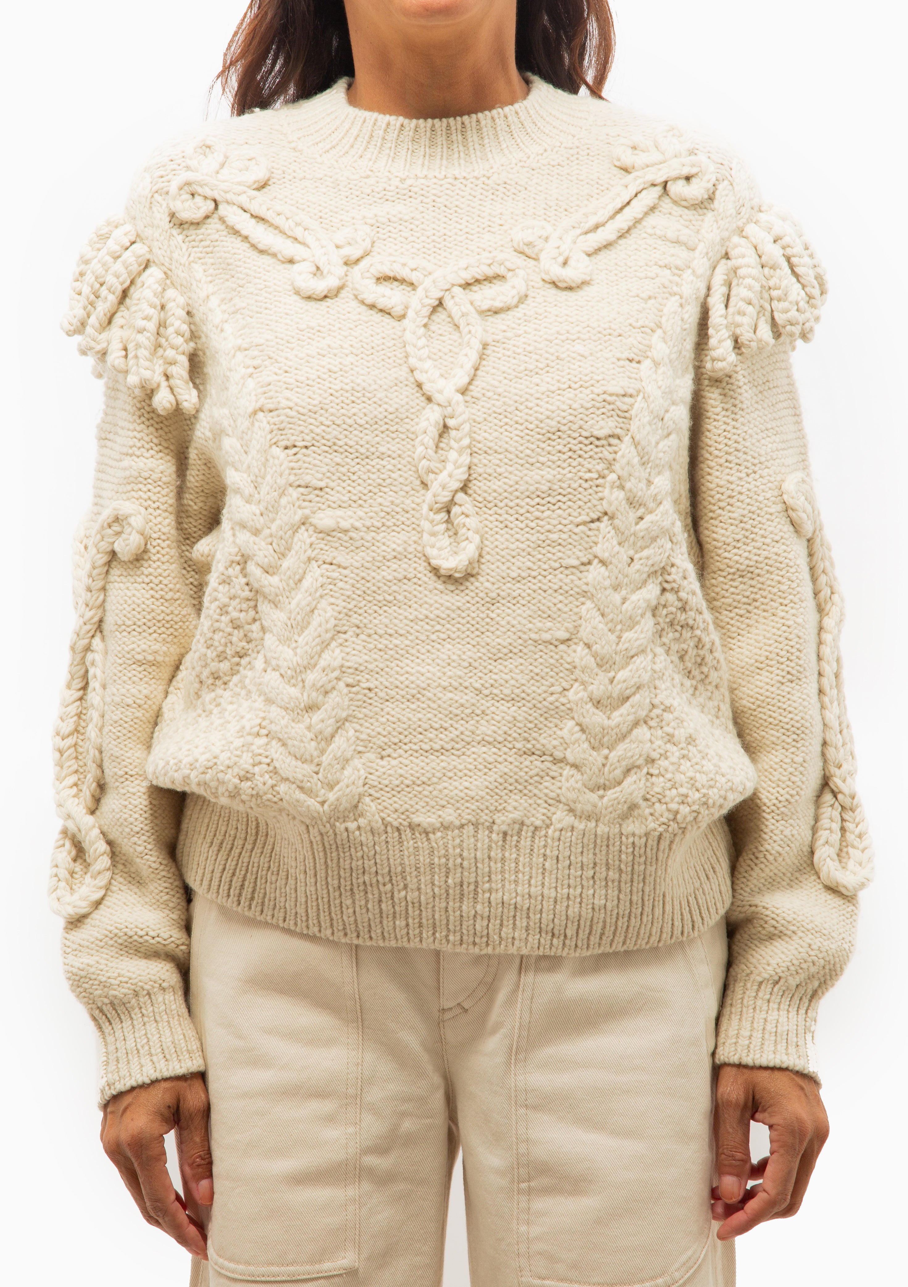 Katria Pullover | Ecru