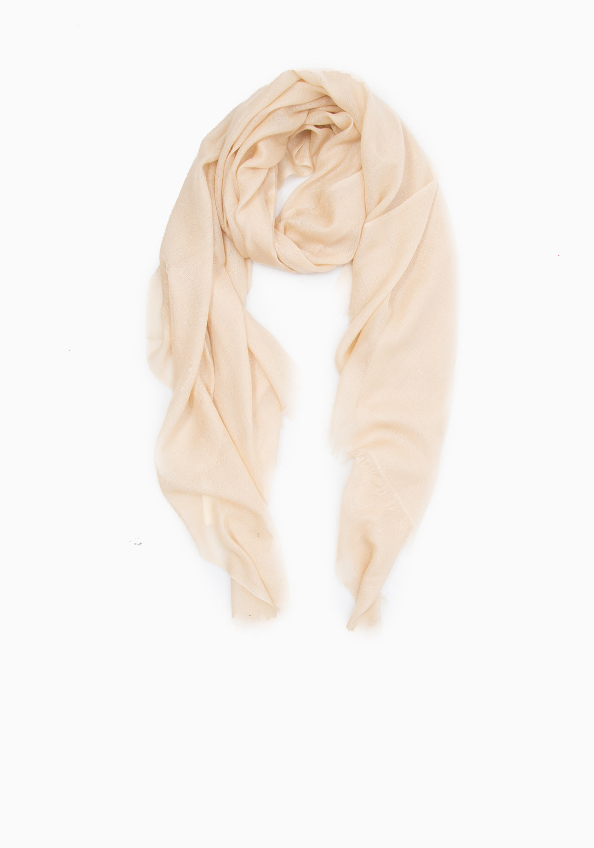 The Legere Fine Cashmere Scarf | Natural