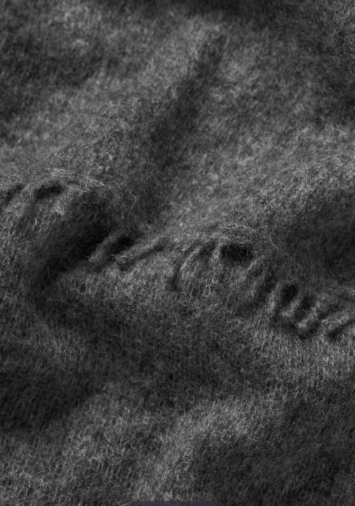 The Luxe Scarf | Granite