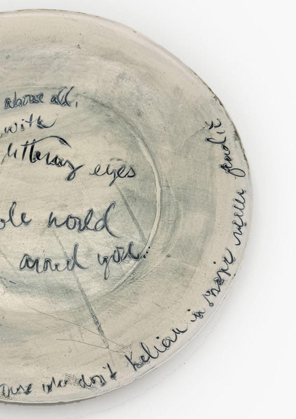Voluntas Plate | Roald Dahl Quote