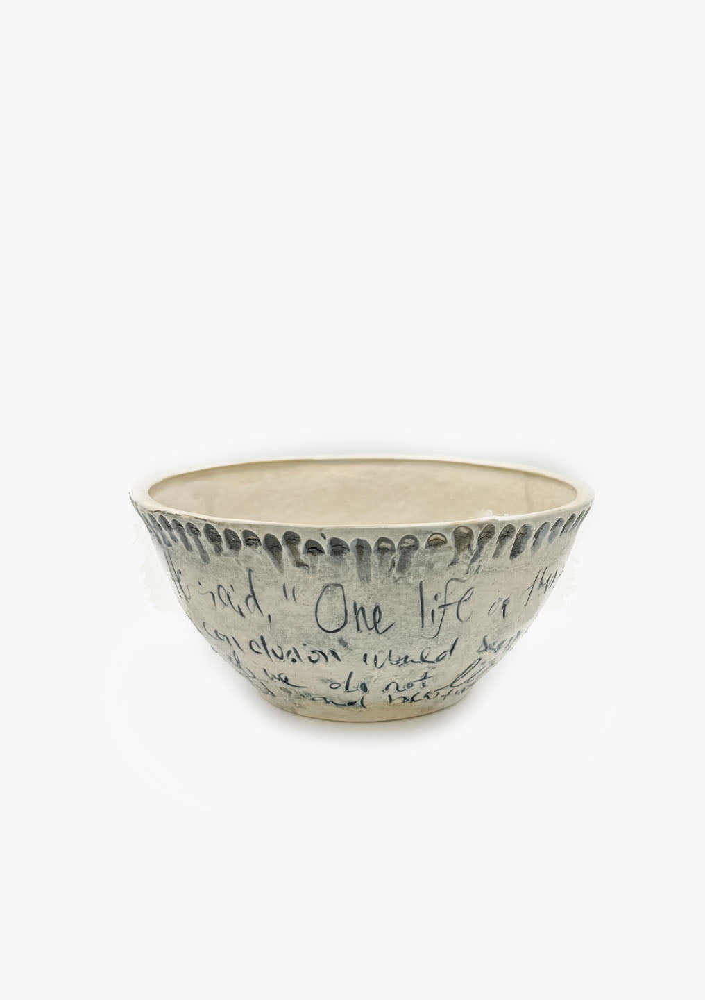 Voluntas Small Bowl | Frederick Buechner Quote