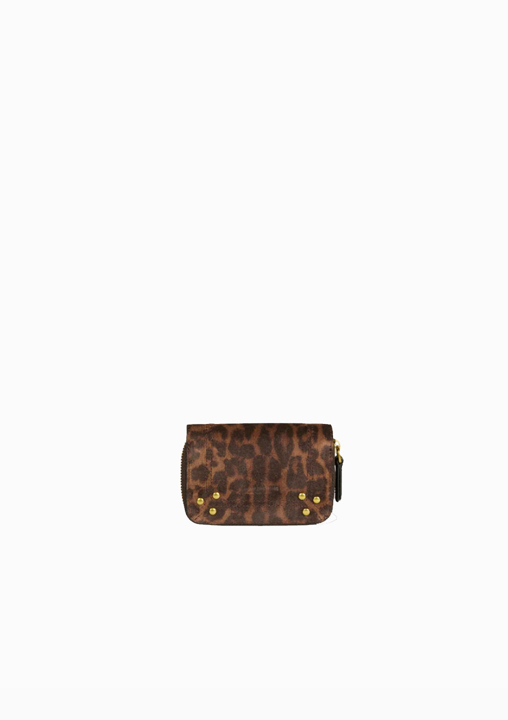 Henri | Split Suede Imprime Leopard Natural