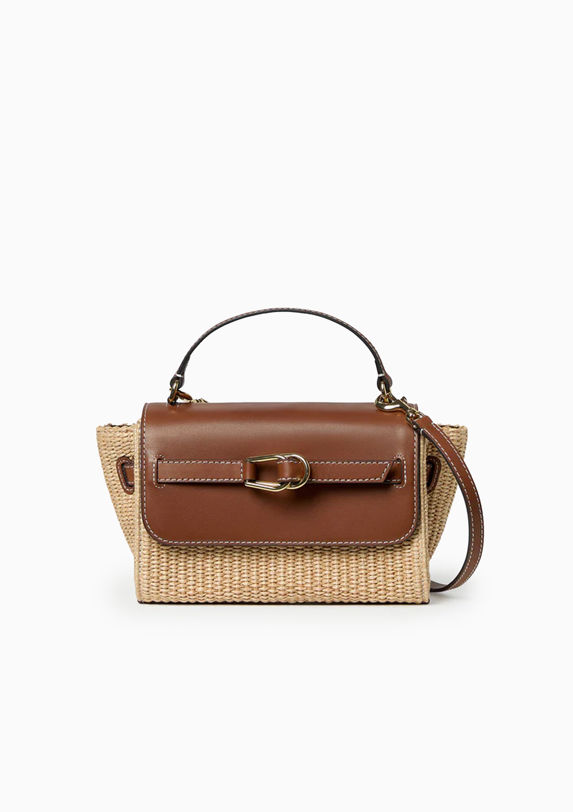 Alexei Loop Belt Crossbody | Natural/Cacao
