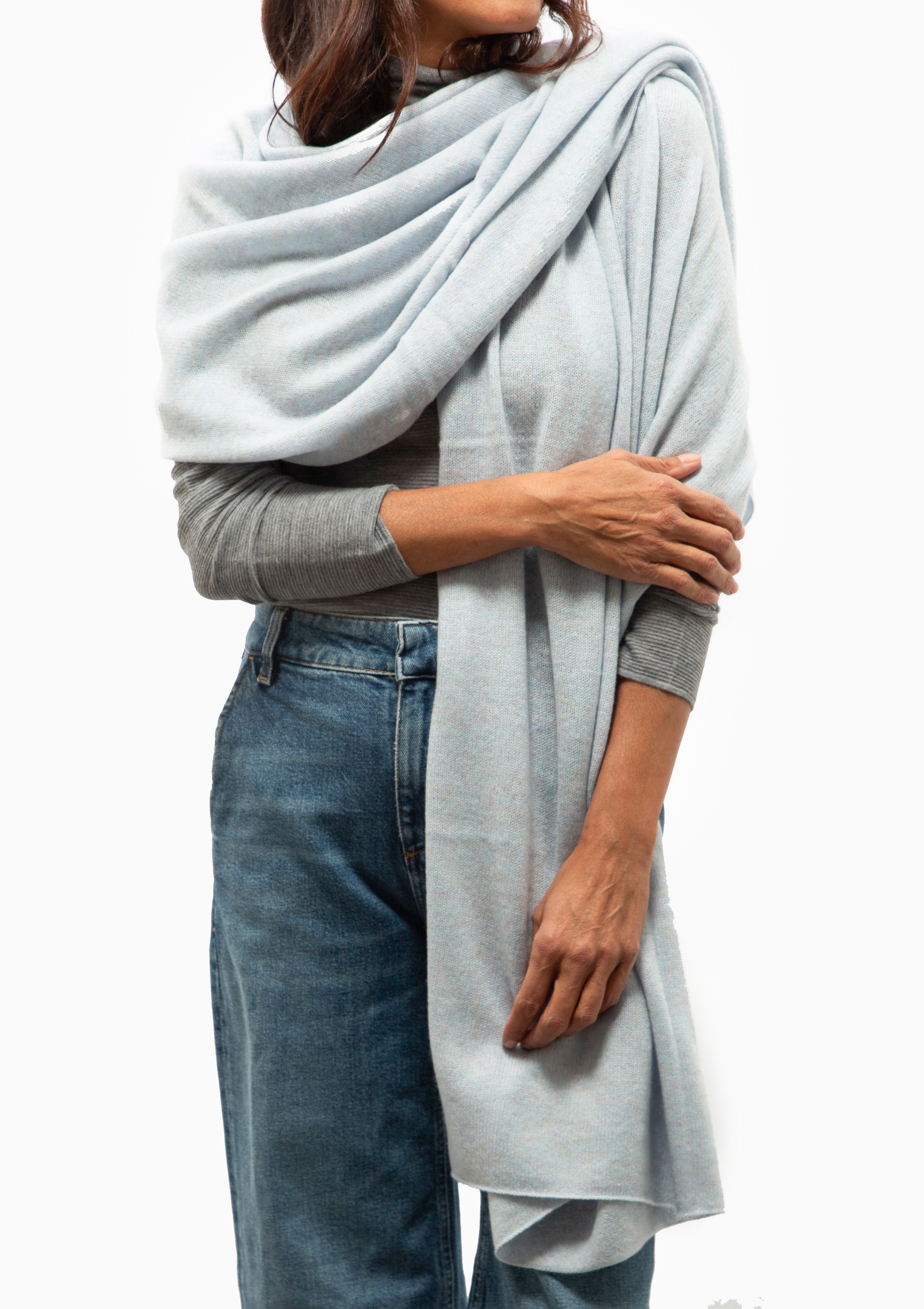 Paris Scarf | Misty Blue