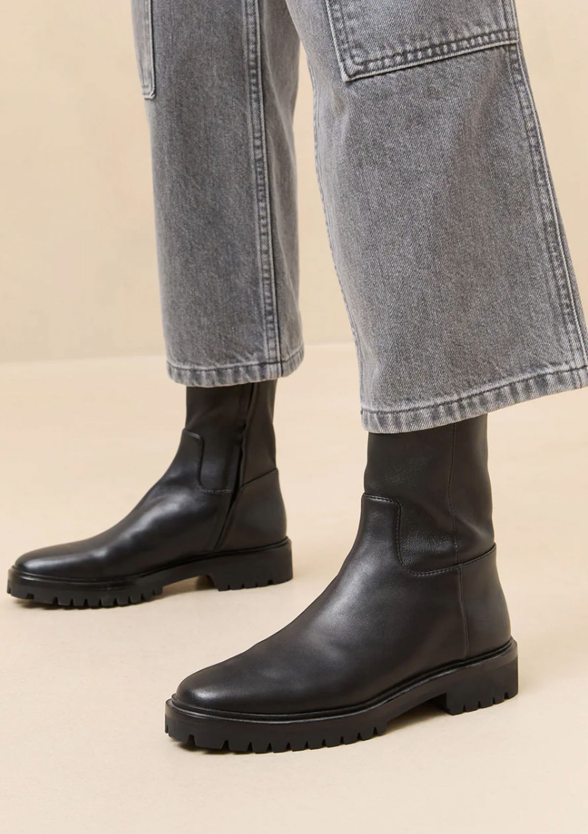 Danny Mid Lug Boot | Black