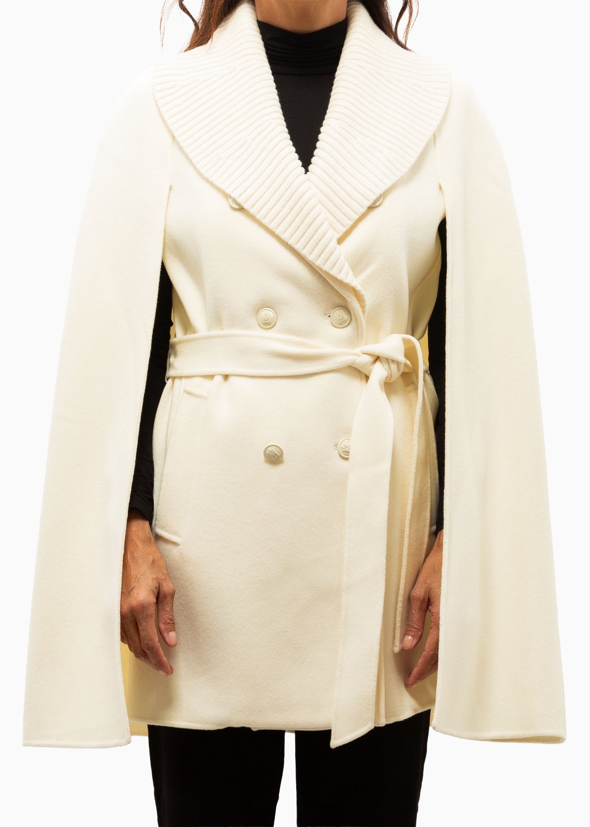 Susie Wool Cape | Cream