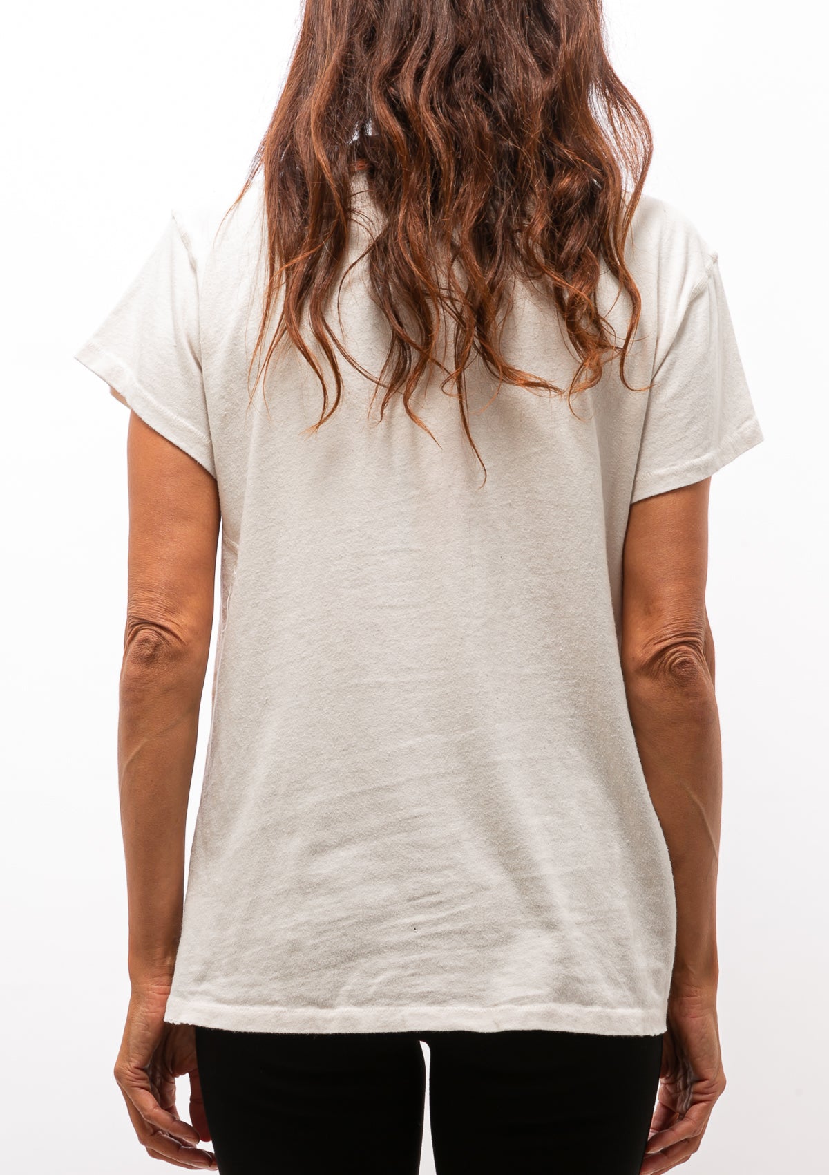 Solid Crew Tee | Vintage White