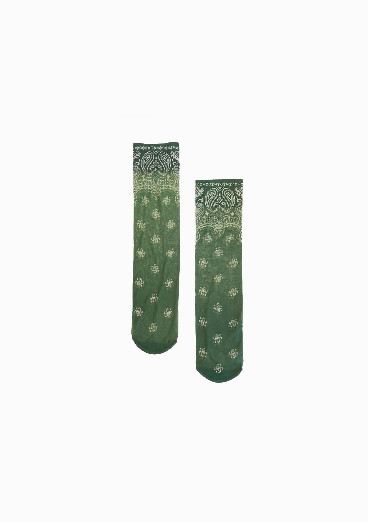 Bandana Socks | Green