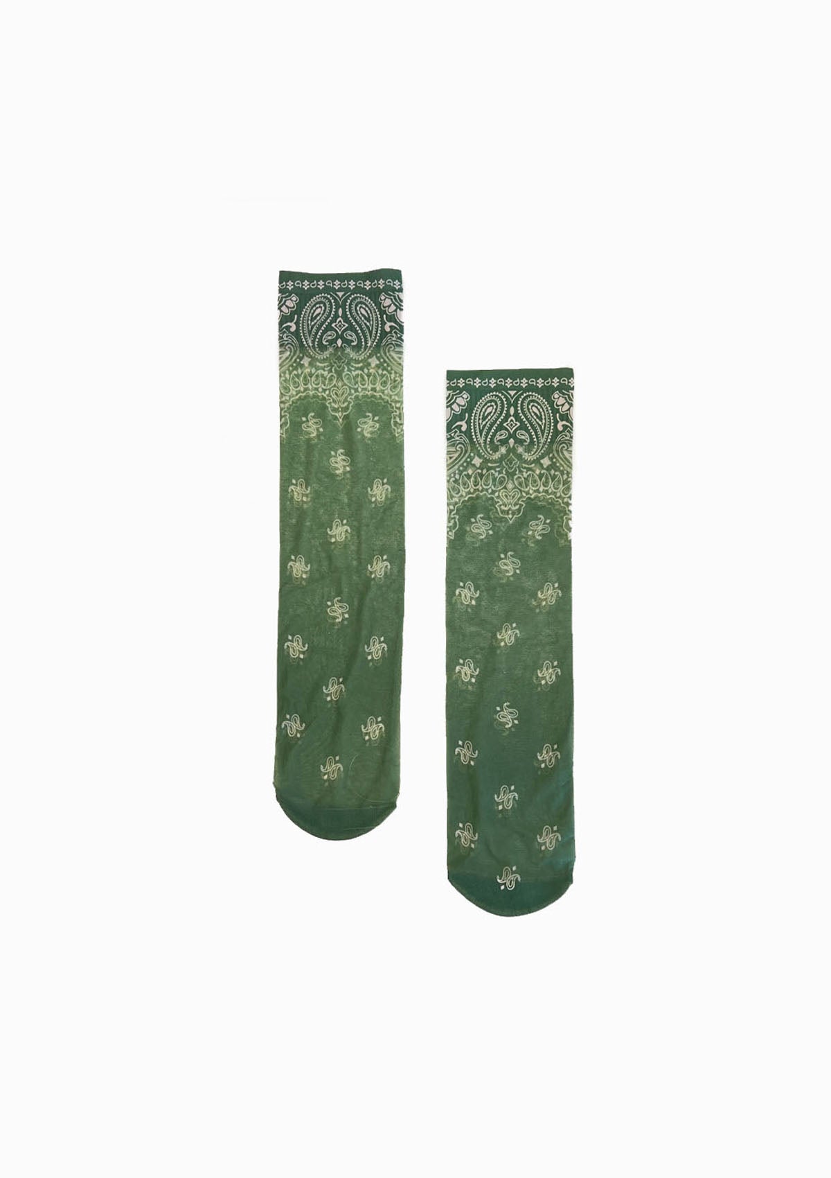 Bandana Socks | Green