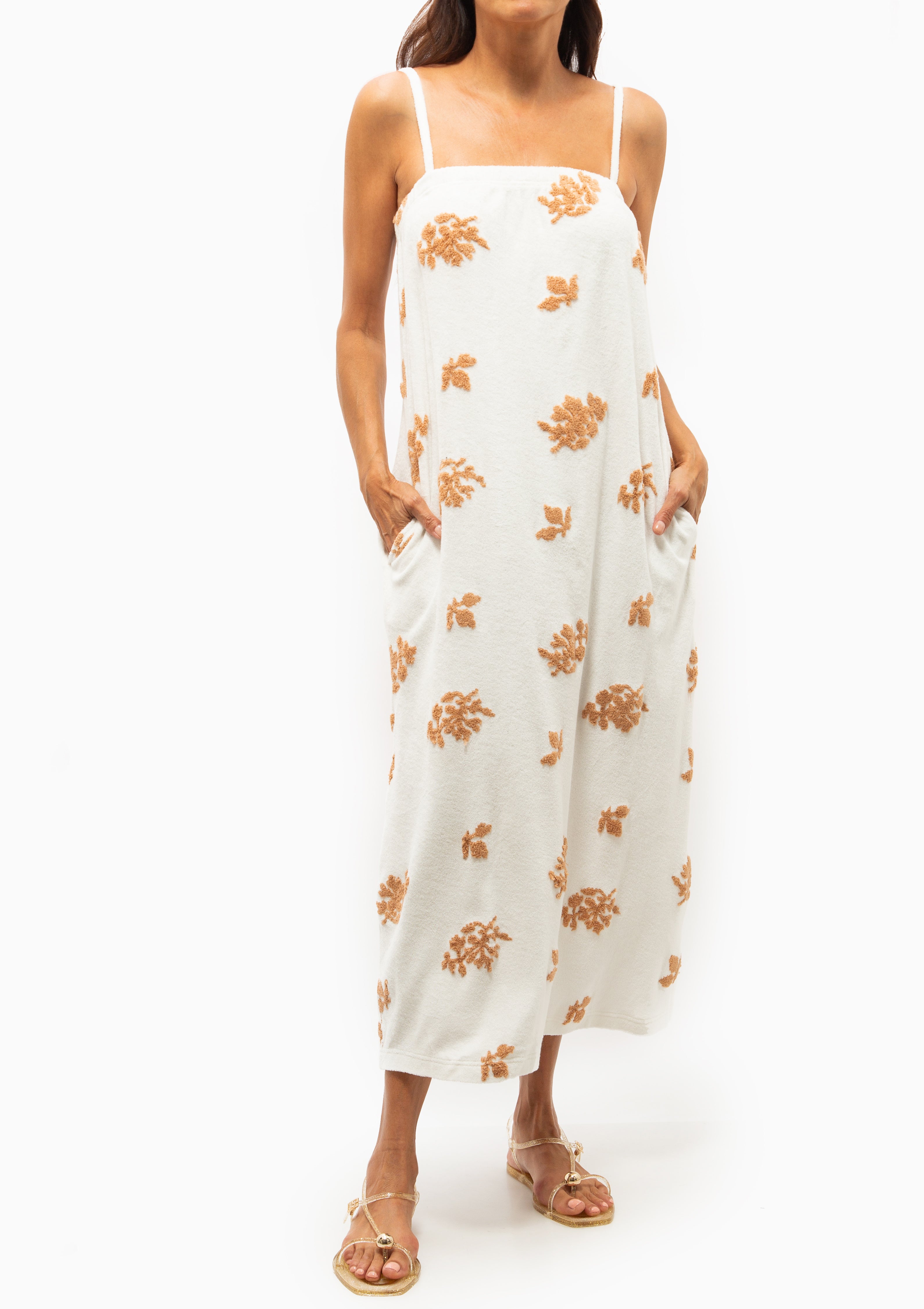 Brisbane Terry Dress | Mesa Fig
