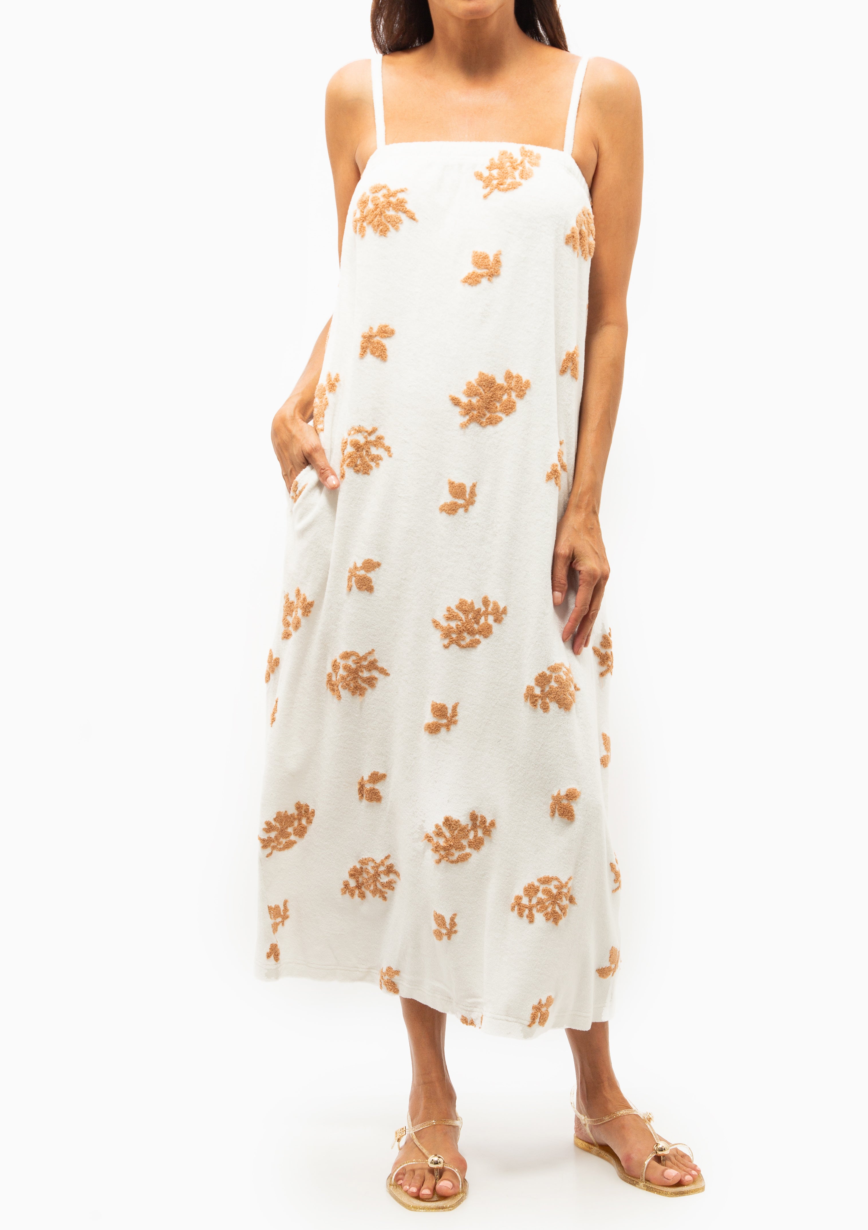 Brisbane Terry Dress | Mesa Fig