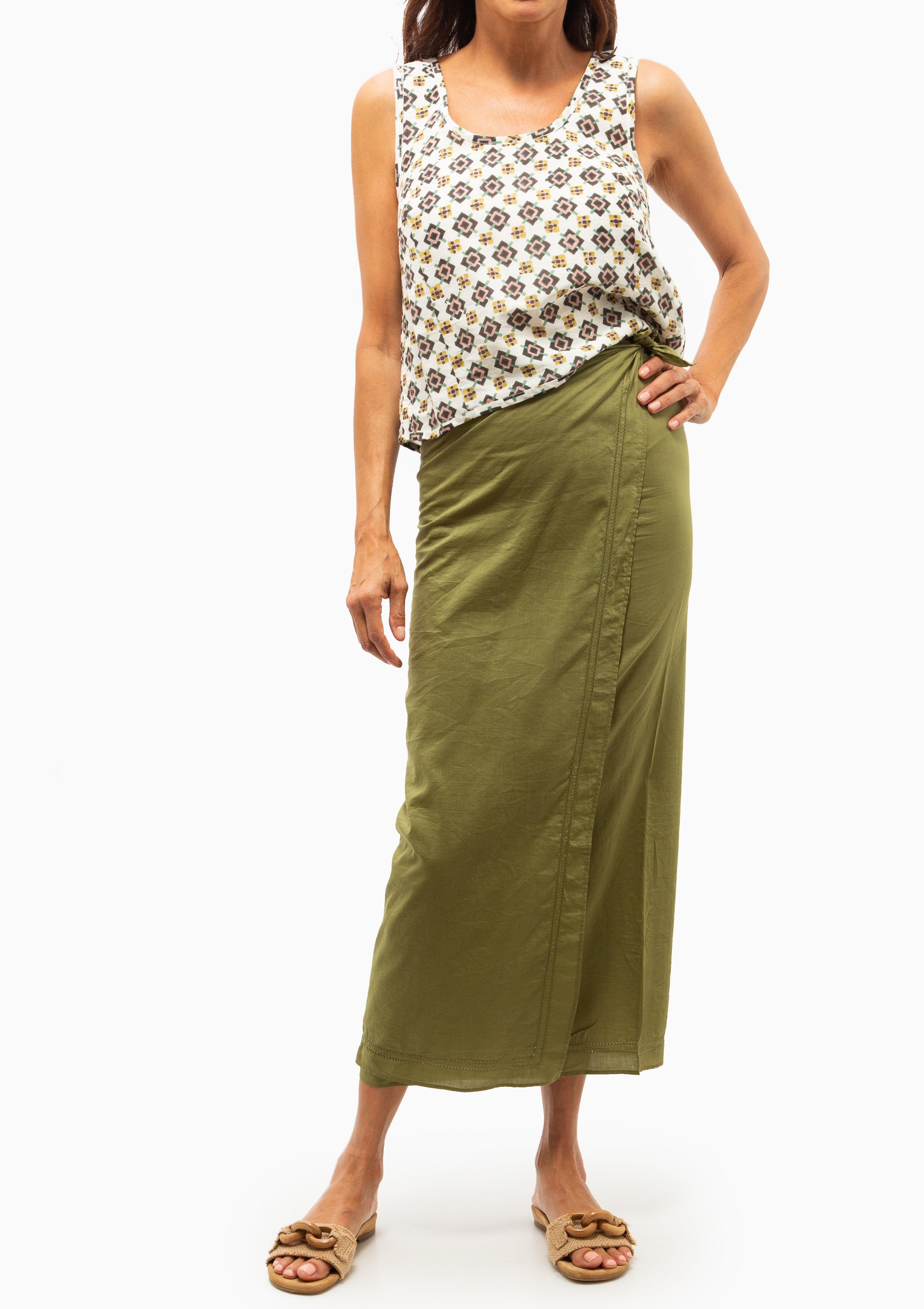 Openwork Sarong | Dill