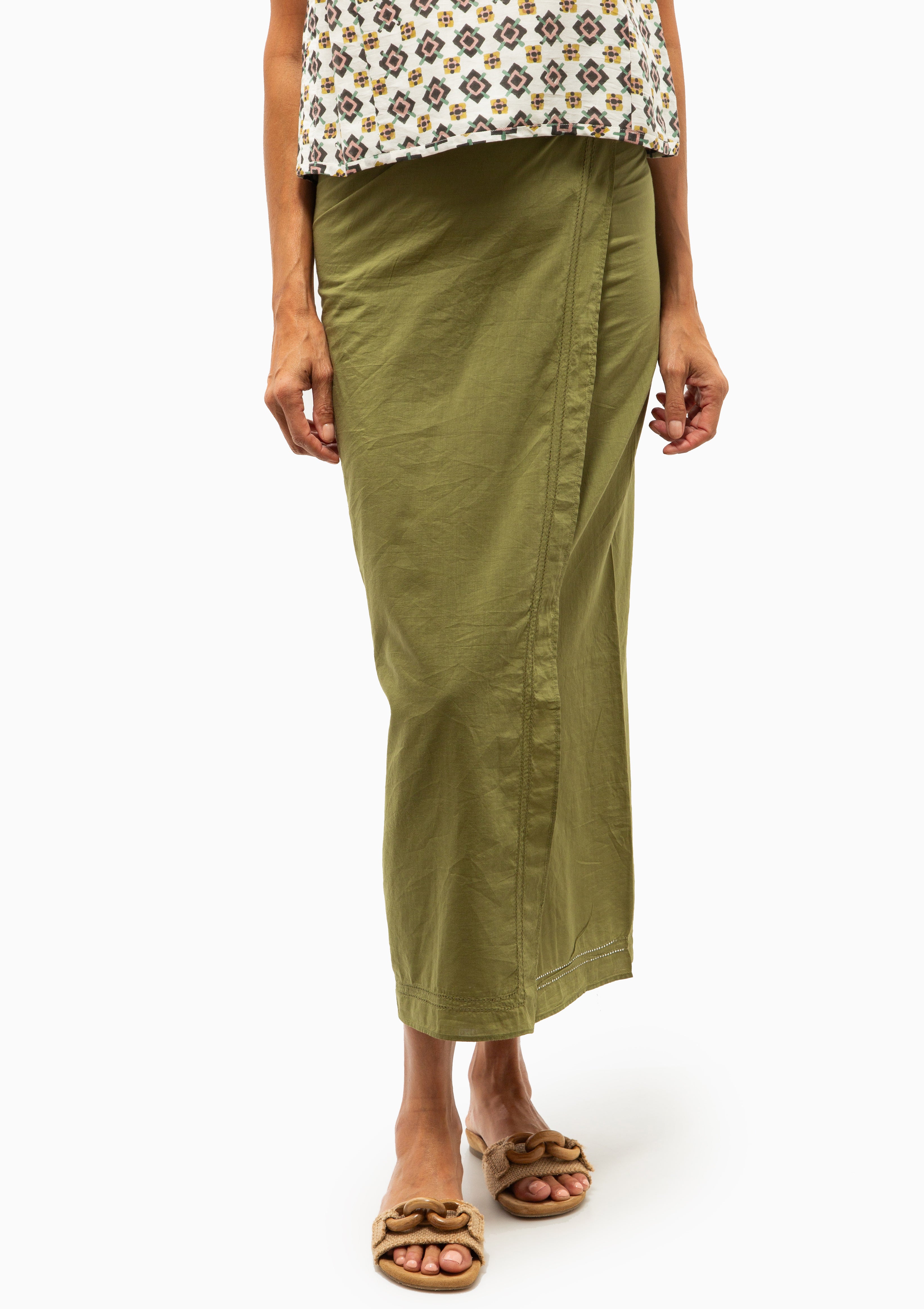 Openwork Sarong | Dill