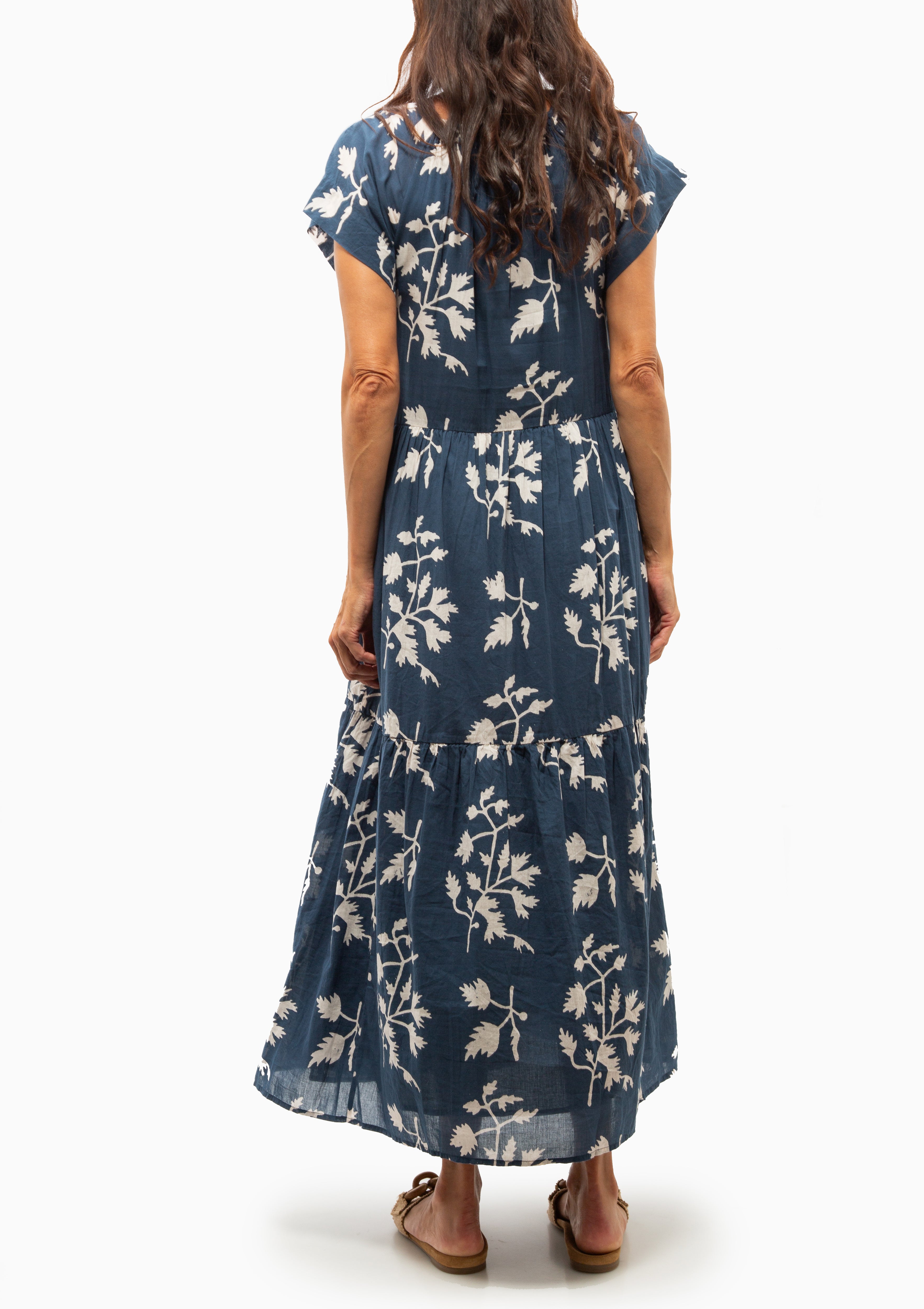 Vienna Maxi Dress | Navy Fig