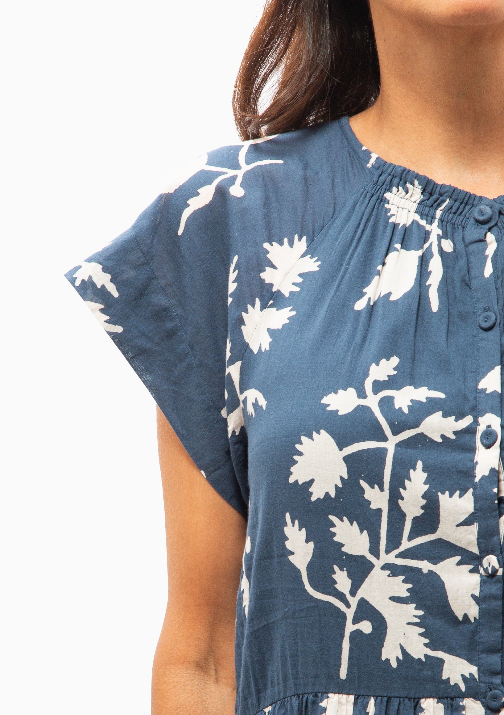 Vienna Maxi Dress | Navy Fig