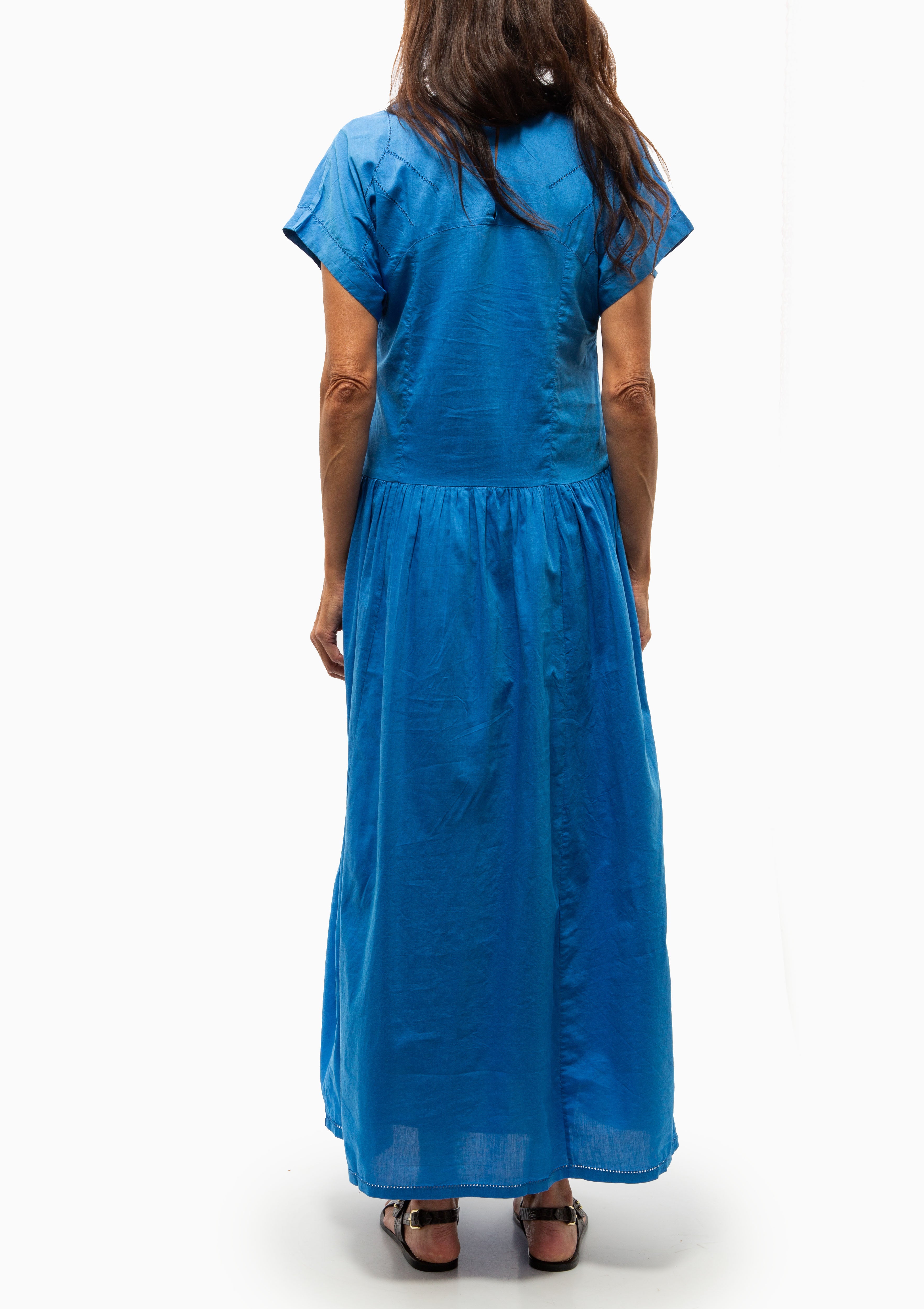 Shanghai Dress | Egyptian Blue