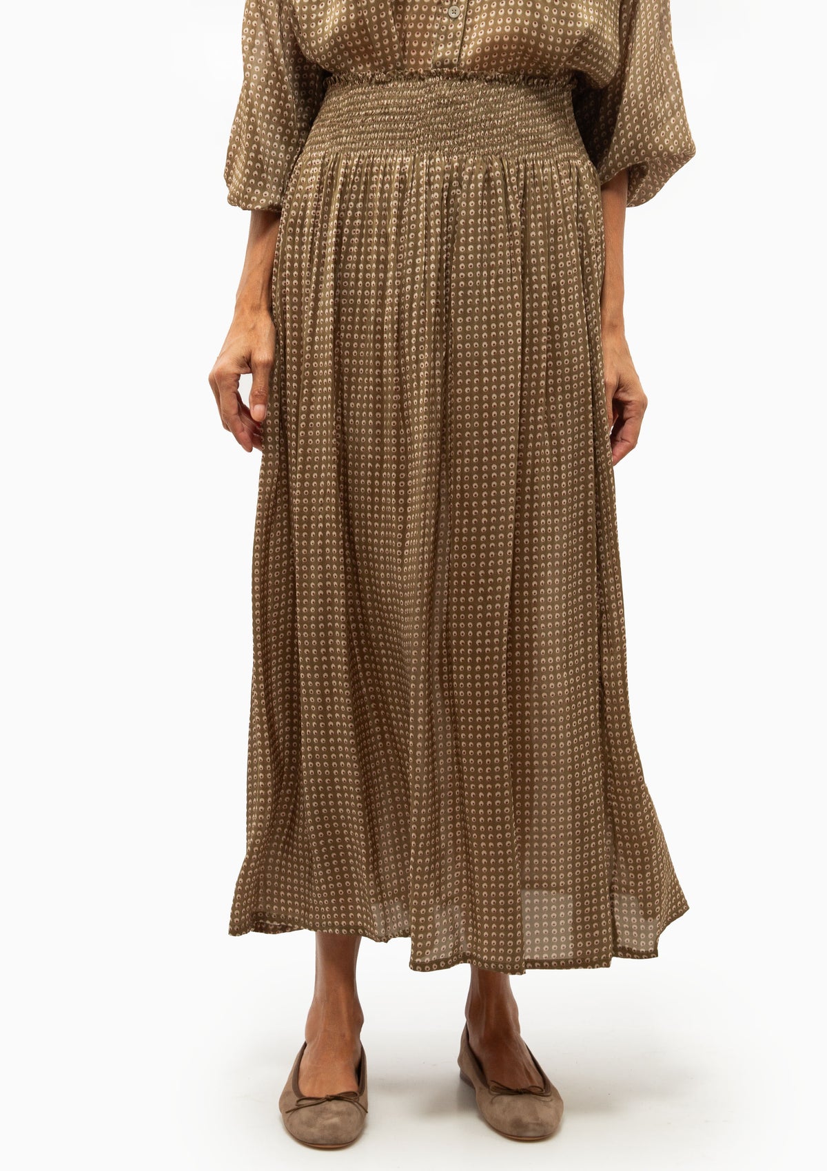 Bella Skirt | Martini Olive