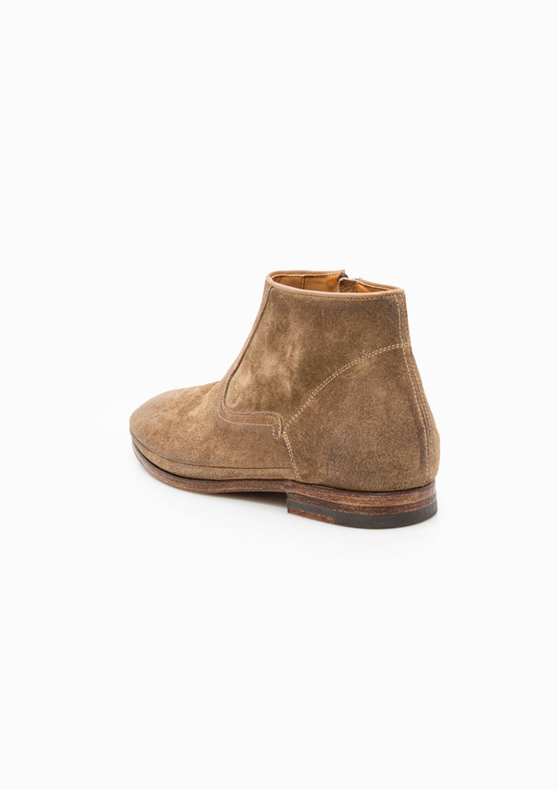 Sacchetto Claire Zip Boot | Taupe