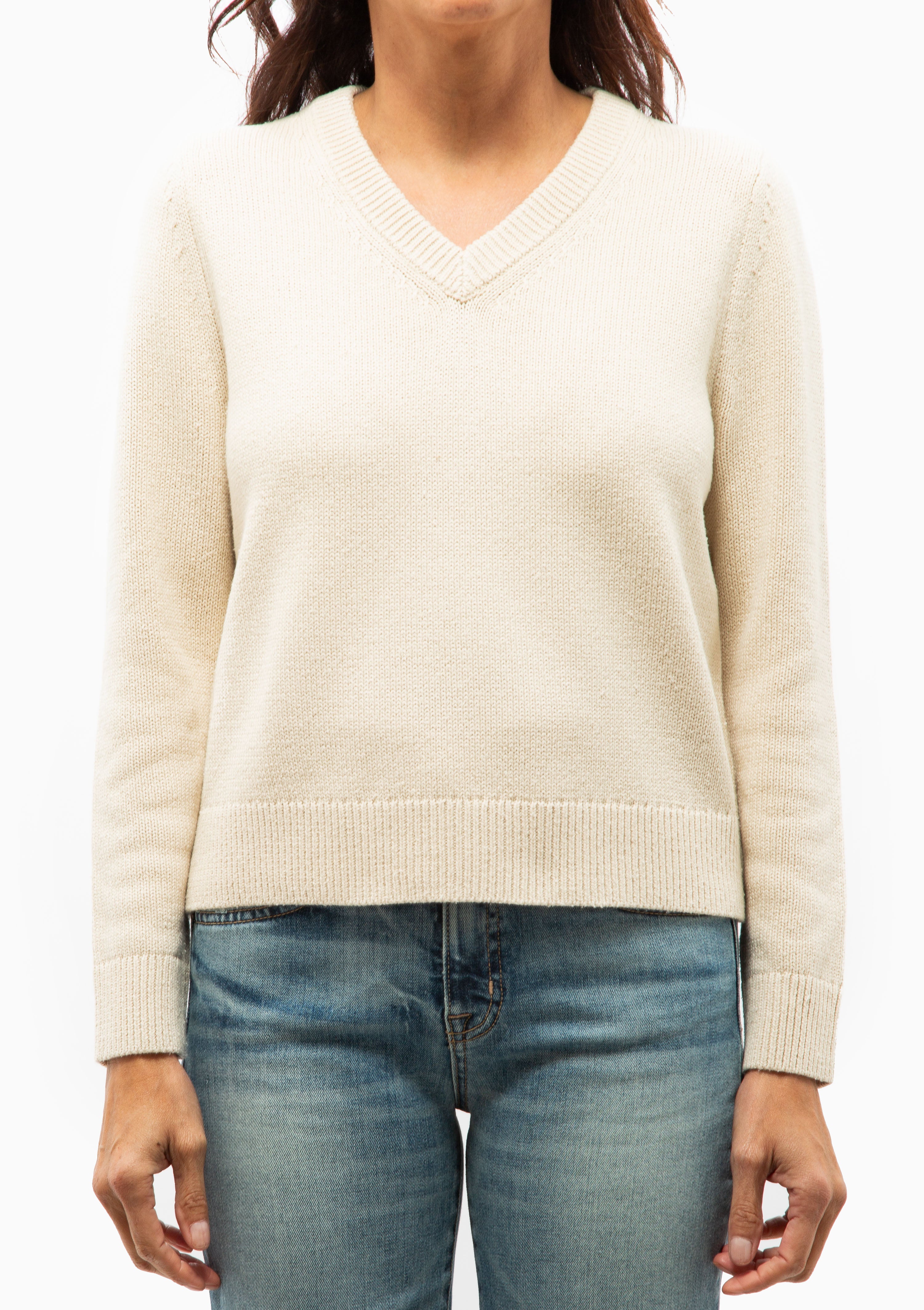 Nili Lotan v-neck Priya Sweater. Available at Diani.