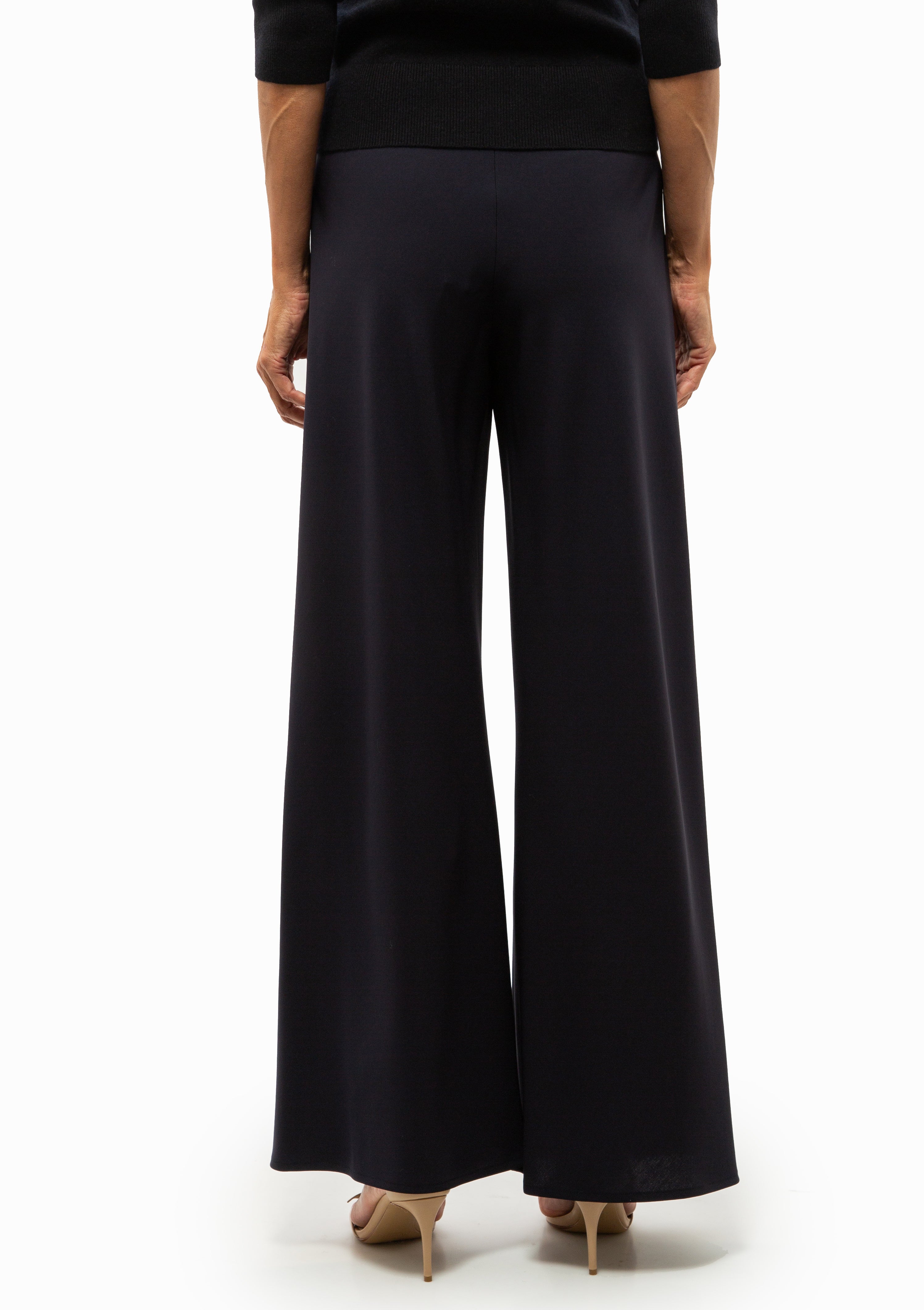 Marlow Wide Leg Pant | Midnight