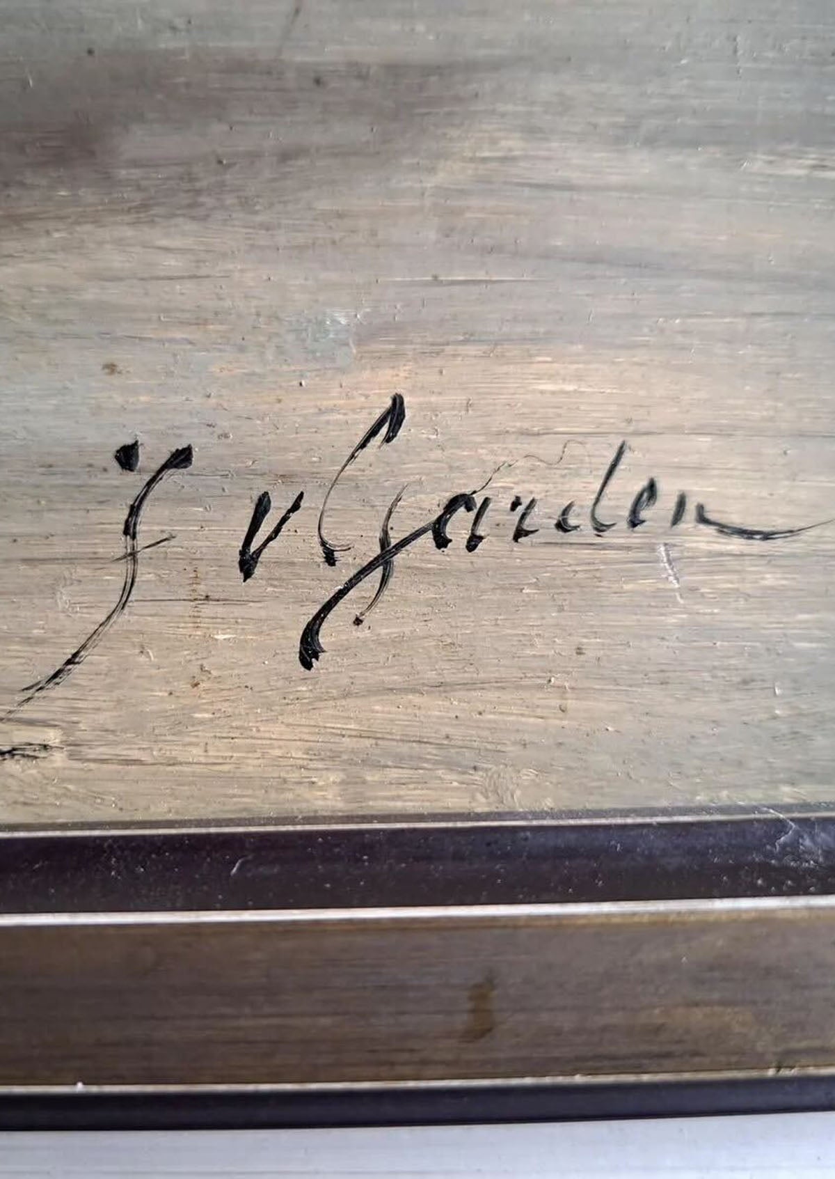 Original Antique Poppies Oil Painting | 15.7" x 19.7"