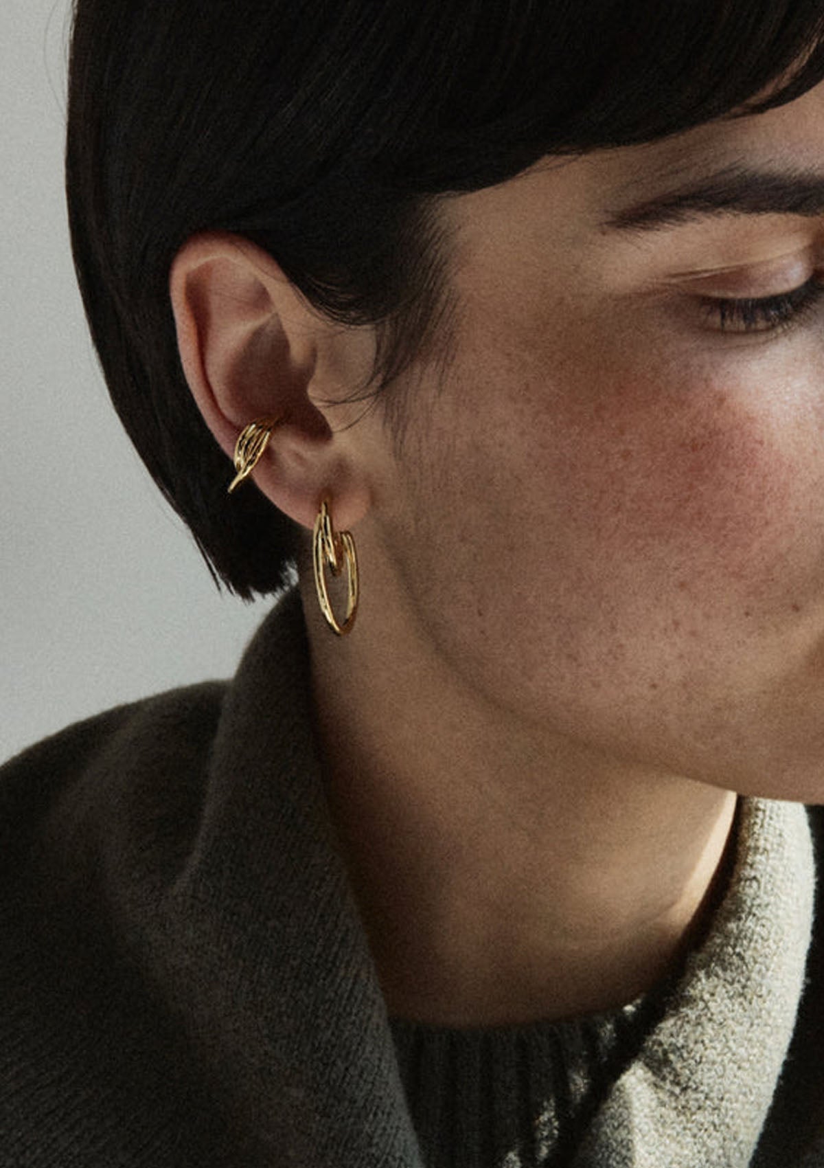Loom Ear Cuff | Gold