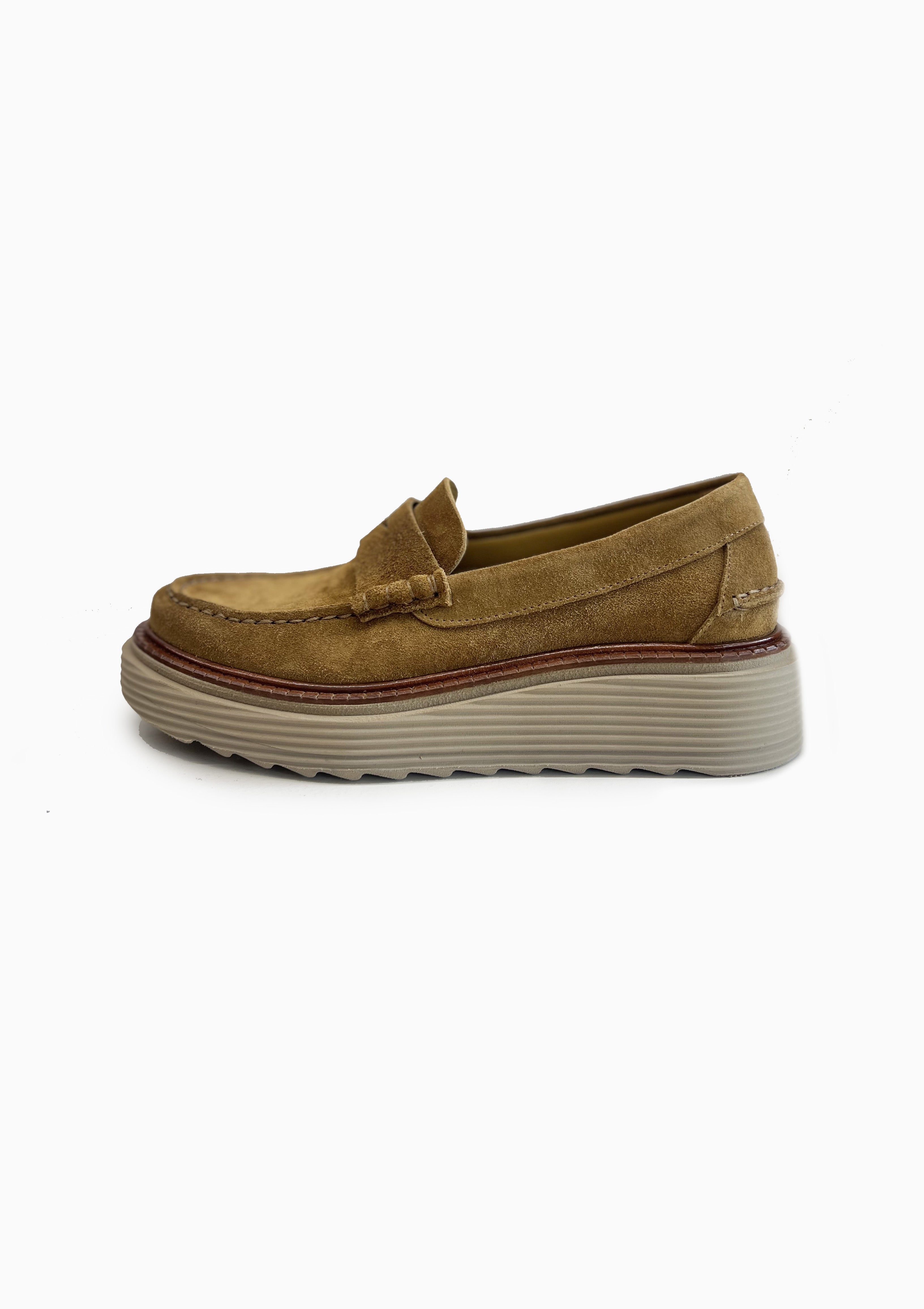 Sloan Loafer | Alpaca Castoro Mandorla