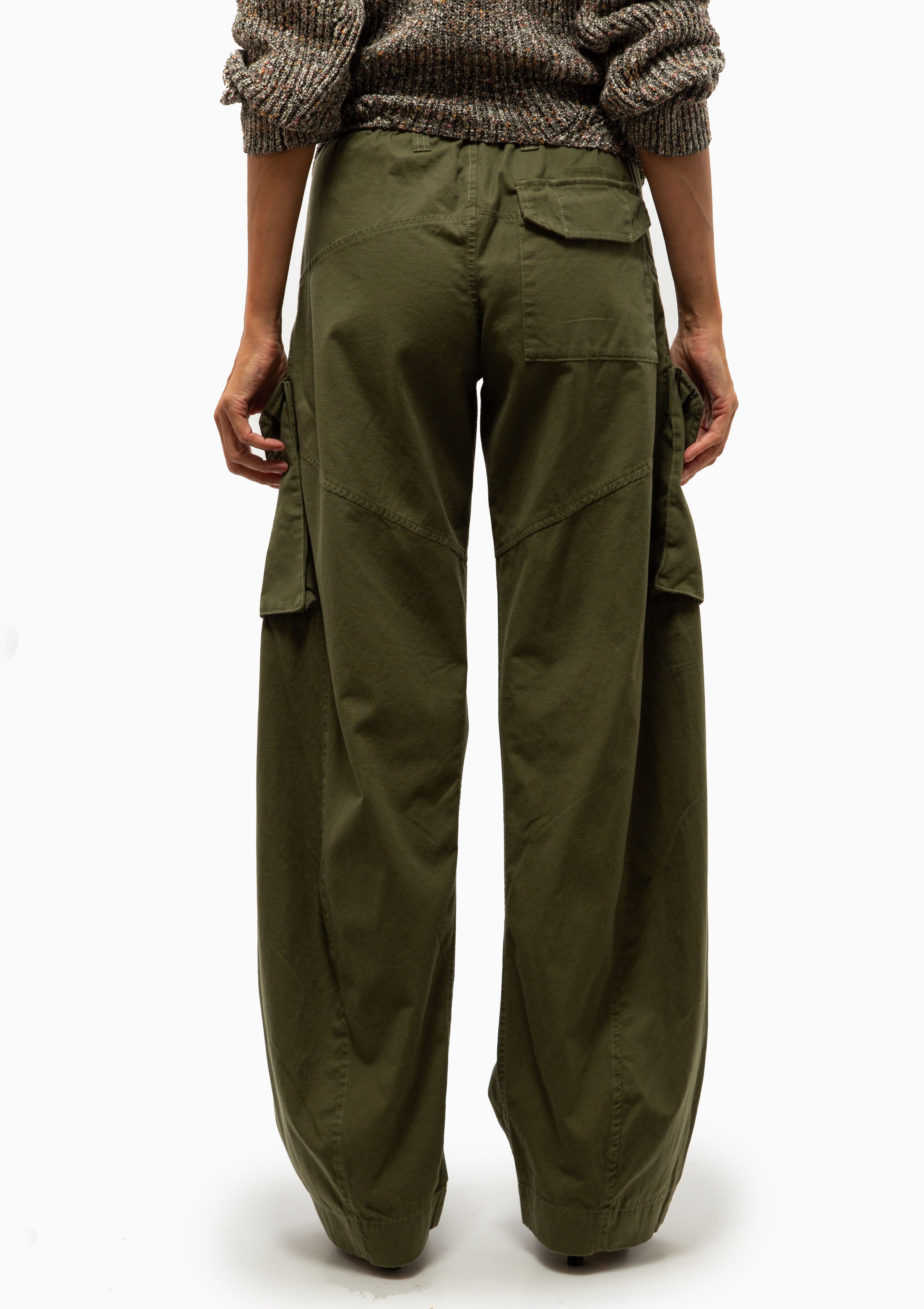 Barrel Cargo | Olive Green