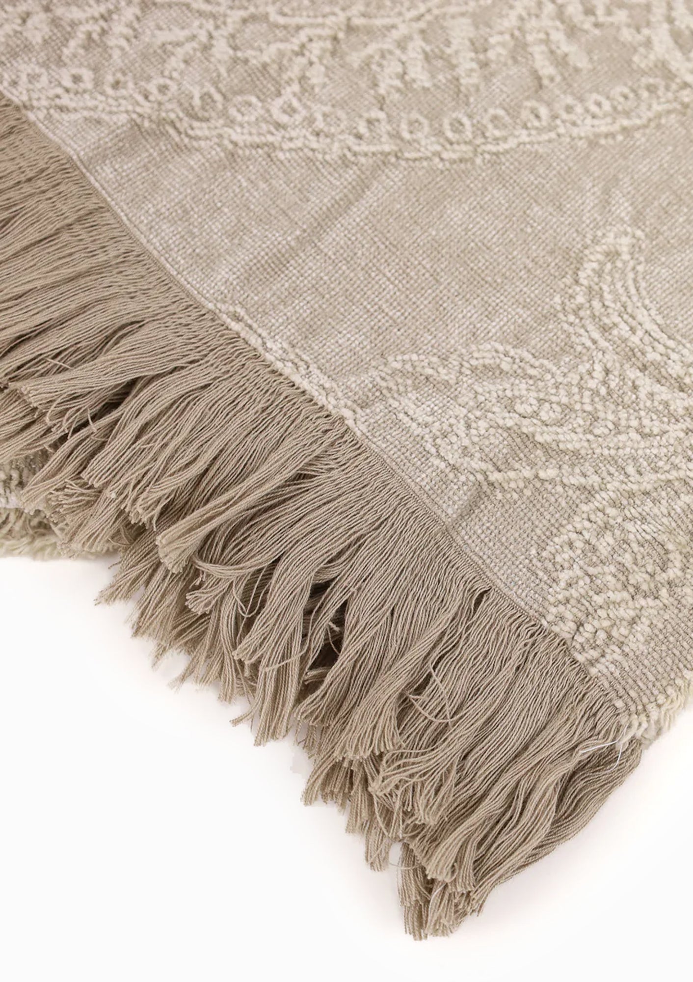 Savery Blanket, Chalk | 79" x 55"