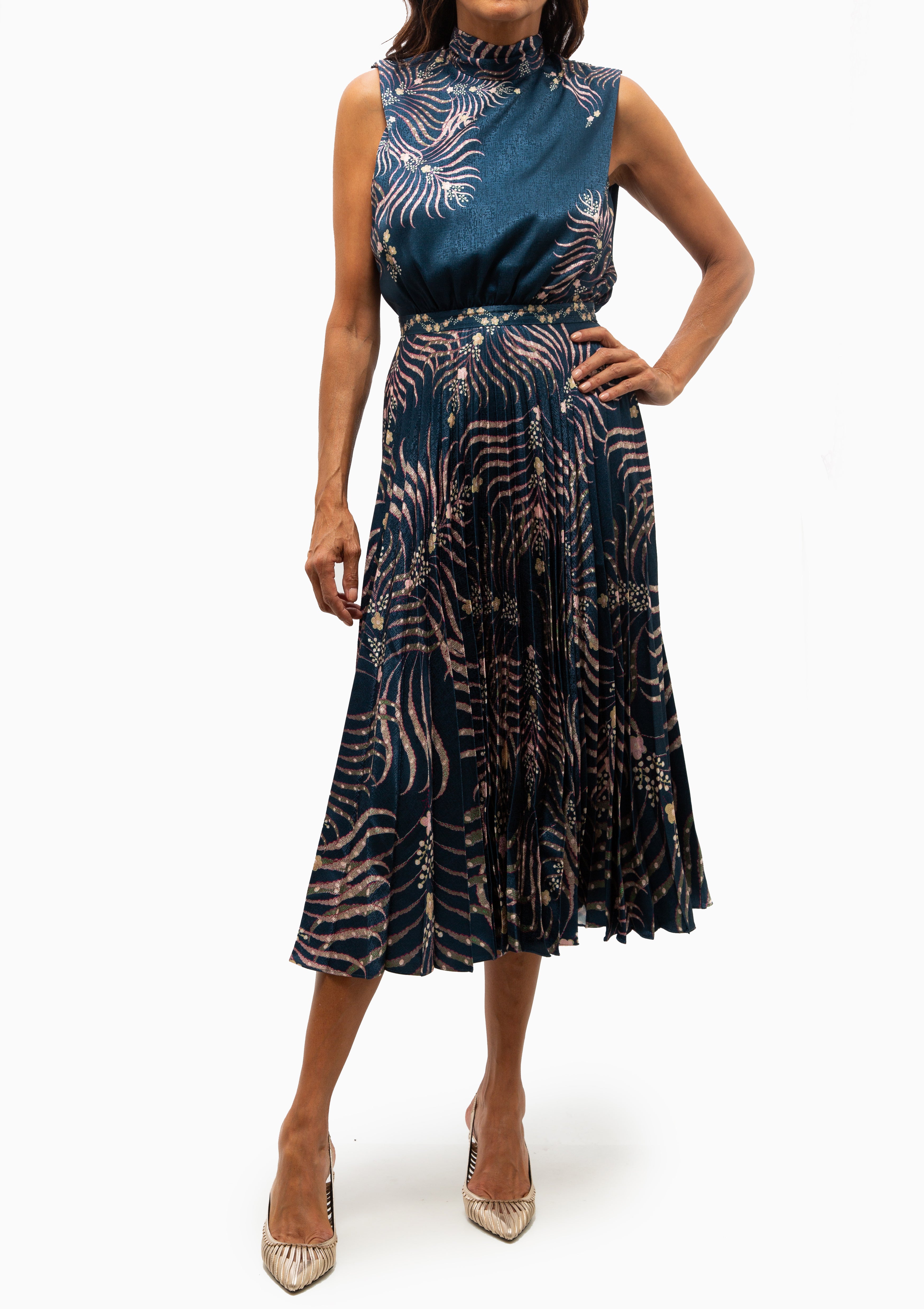 Fleur E Dress | Palm Trellis