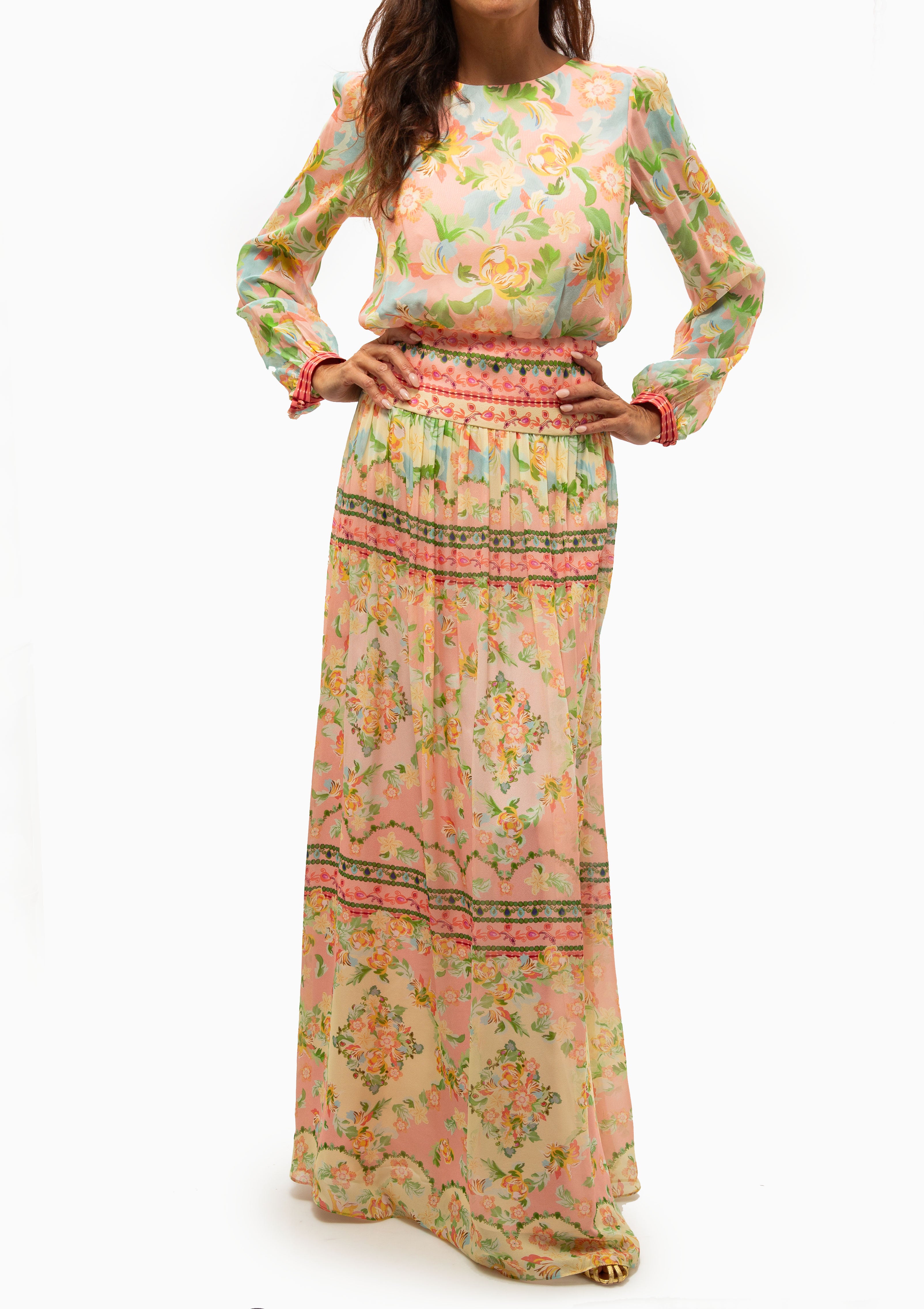 Isabel Long Dress | Bellis Meadow