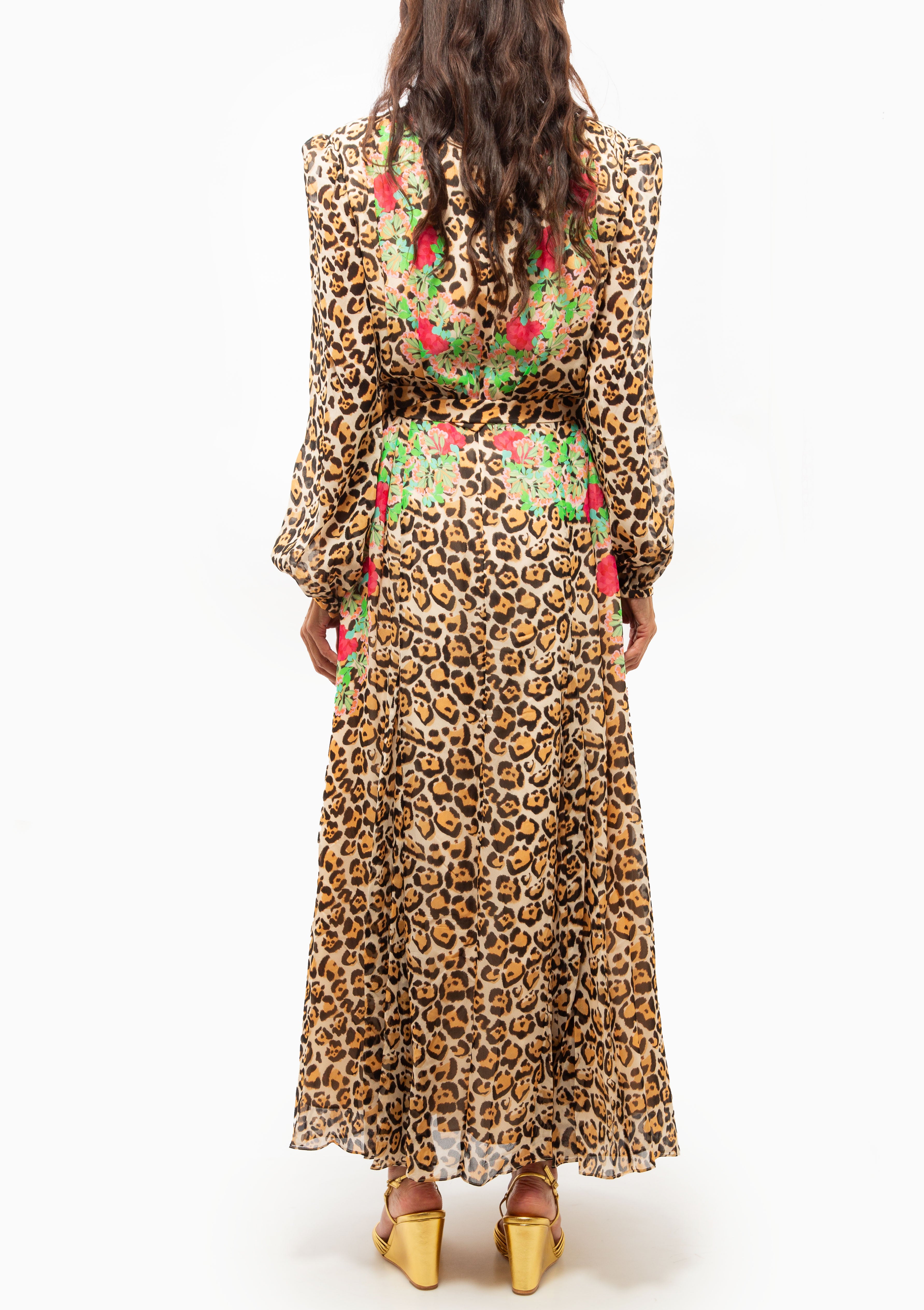 Jacqui D Dress | Leopard Adorning