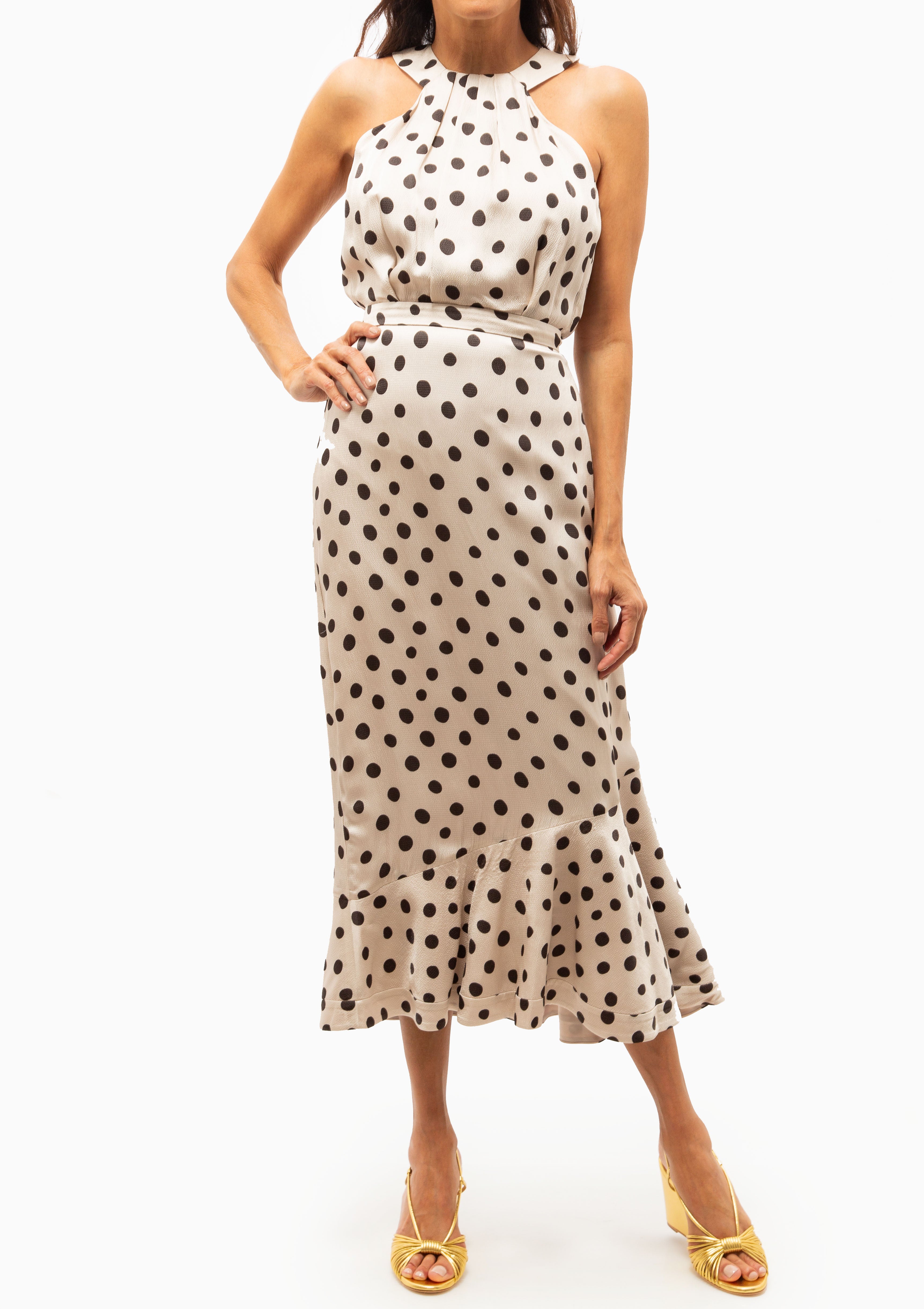 Ruby Dress | Polka Dot Dove
