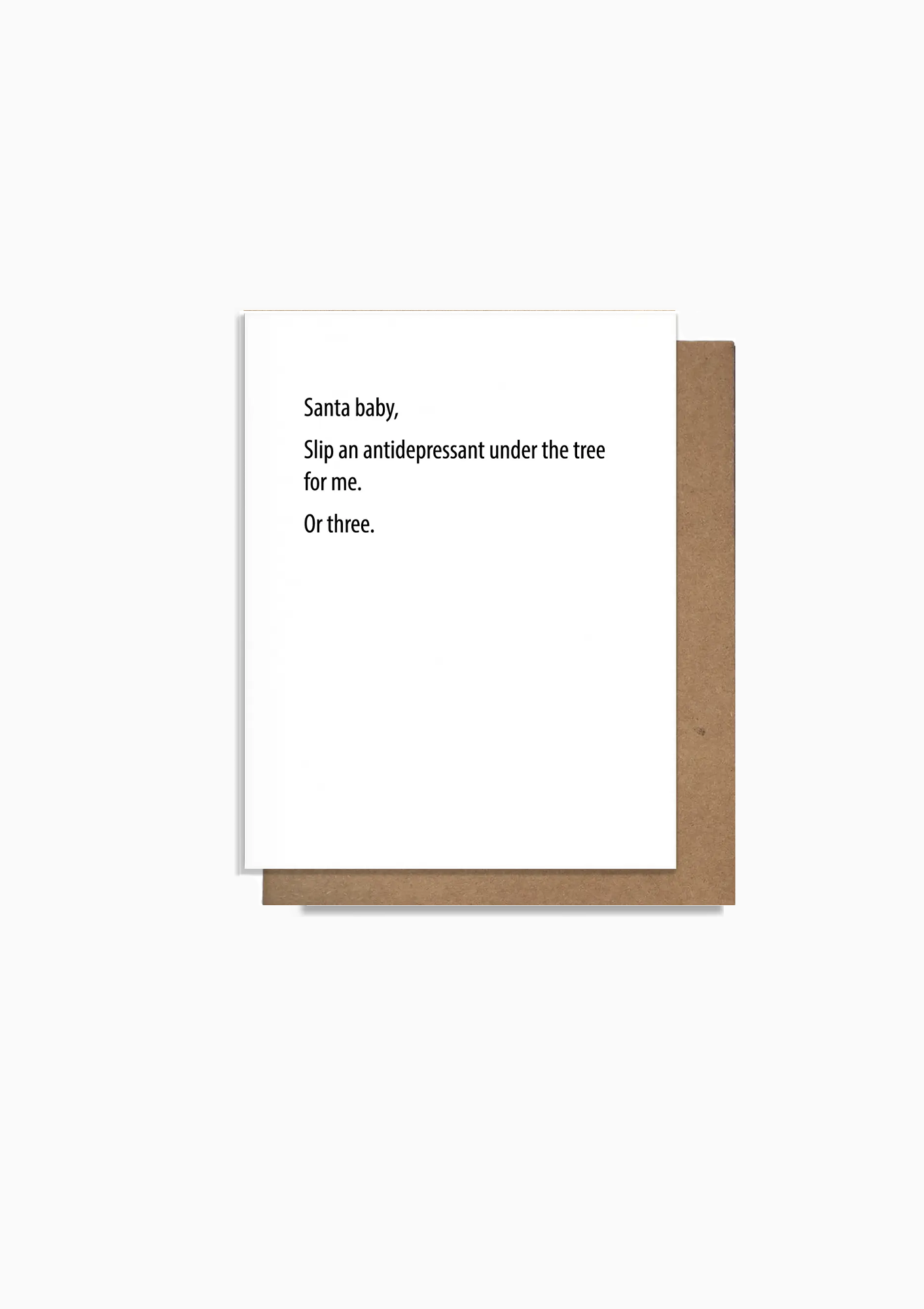 Santa Baby Holiday Greeting Card