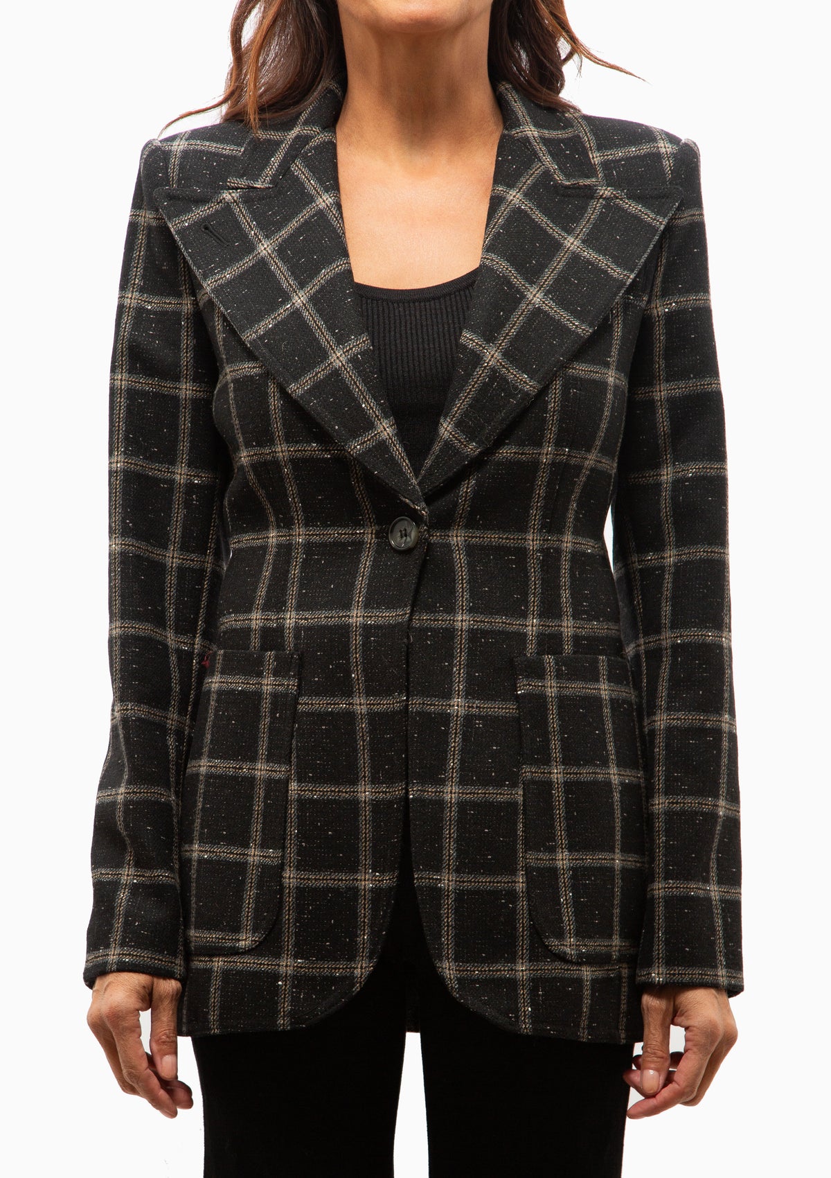Patch Pocket Birkin Blazer | Black Neutral