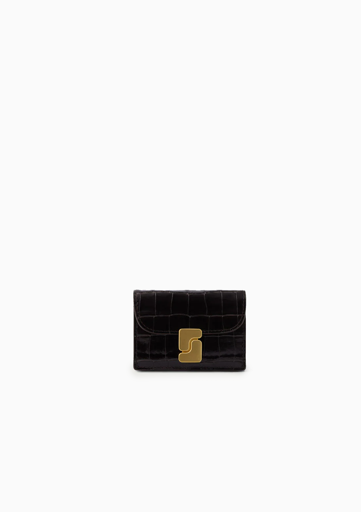 Aube Cardholder | Marron Fonce