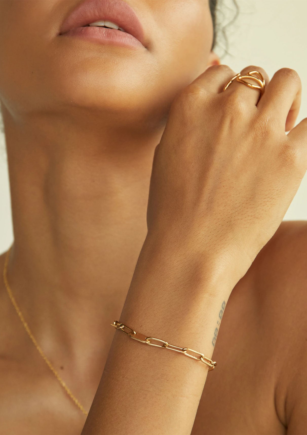 Ellipse Bracelet | Gold