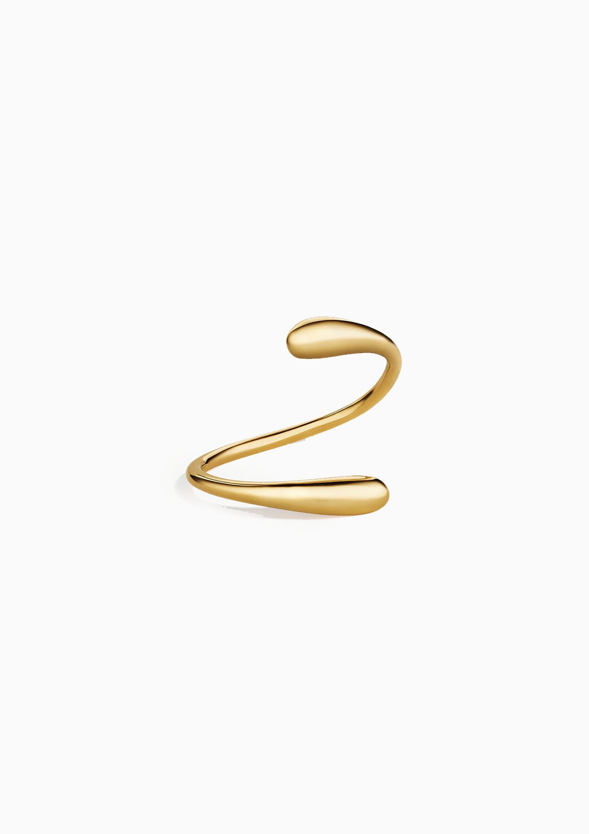 Twisted Dash Cuff | Gold
