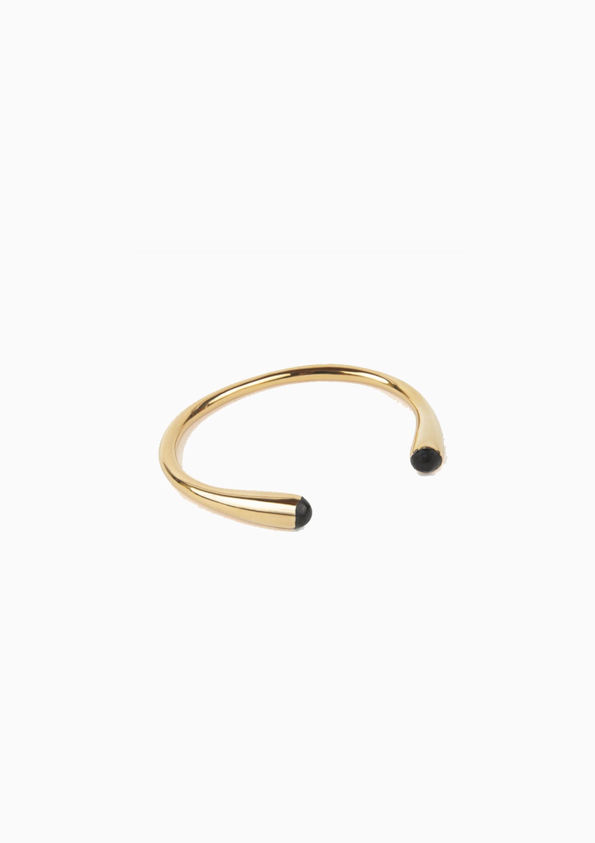 Horn Delicate Dash Cuff | Gold/Black