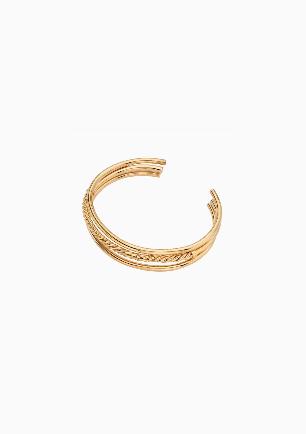 Uzi Stacking Cuffs | Gold