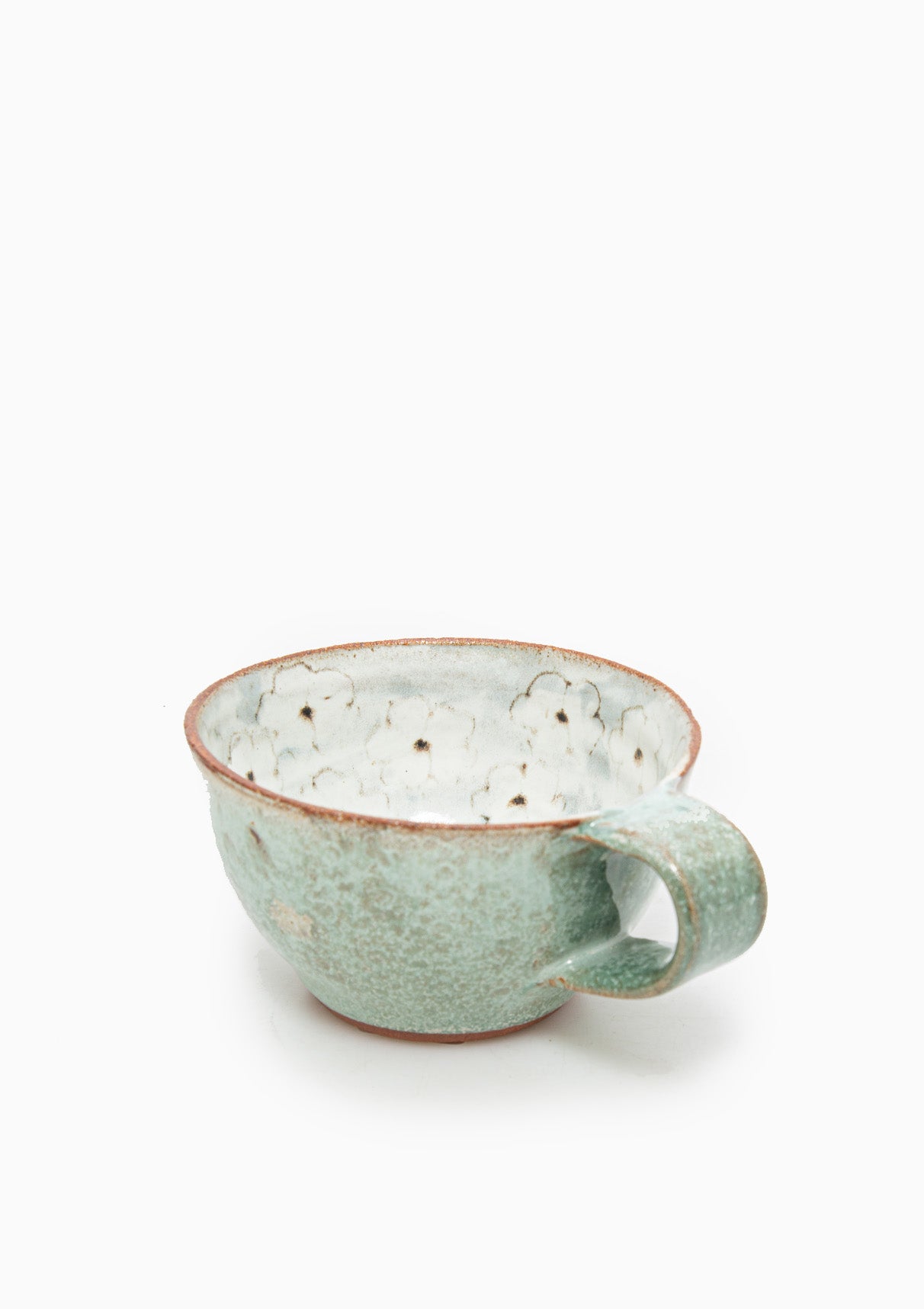 Cappuccino Cup Wildflower Grey 3