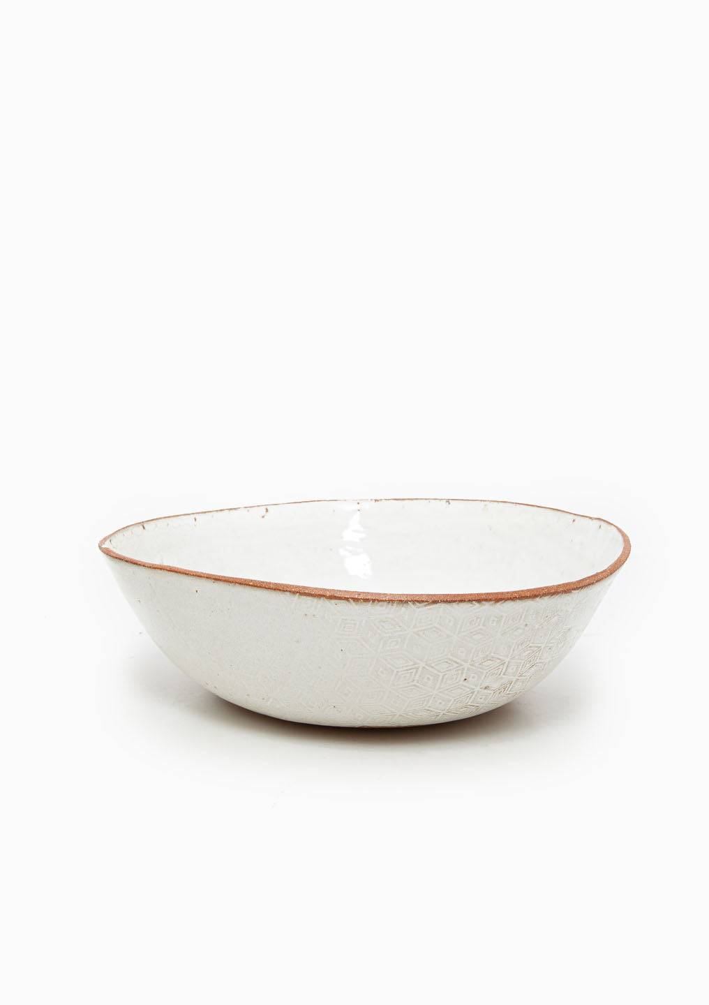 Large Serving Bowl Wildflower Grey 2